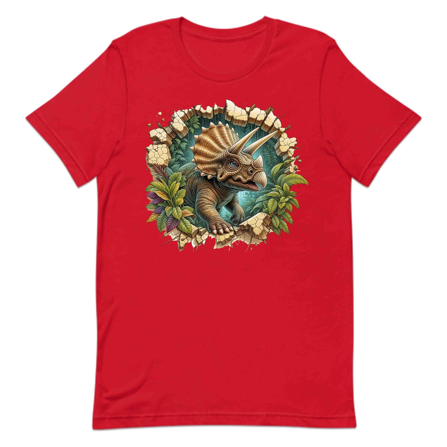 Triceratops Jungle Breakout Epic Triceratops 3D Realistic Jurassic Dino | PRODUCT CODE: TRCPJNGLBRKD