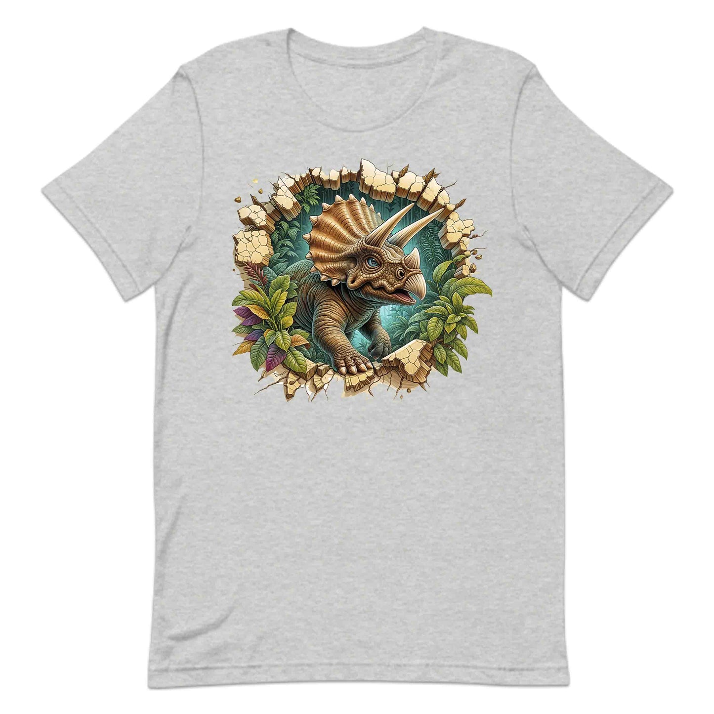 Triceratops Jungle Breakout Epic Triceratops 3D Realistic Jurassic Dino | PRODUCT CODE: TRCPJNGLBRKD