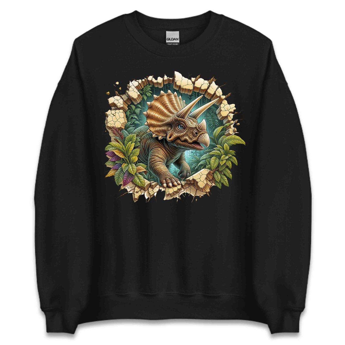 Triceratops Jungle Breakout Epic Triceratops 3D Realistic Jurassic Dino | PRODUCT CODE: TRCPJNGLBRKD