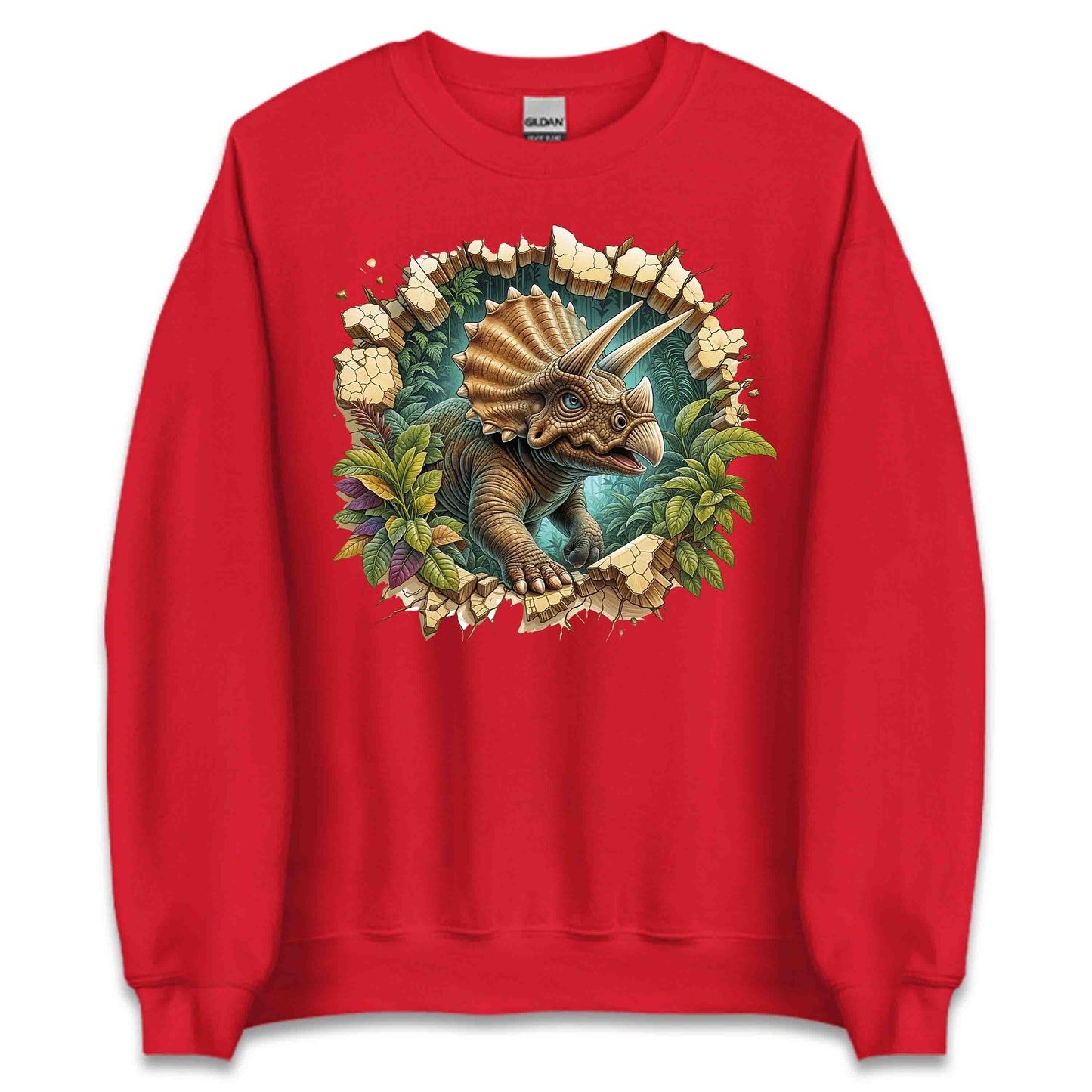 Triceratops Jungle Breakout Epic Triceratops 3D Realistic Jurassic Dino | PRODUCT CODE: TRCPJNGLBRKD