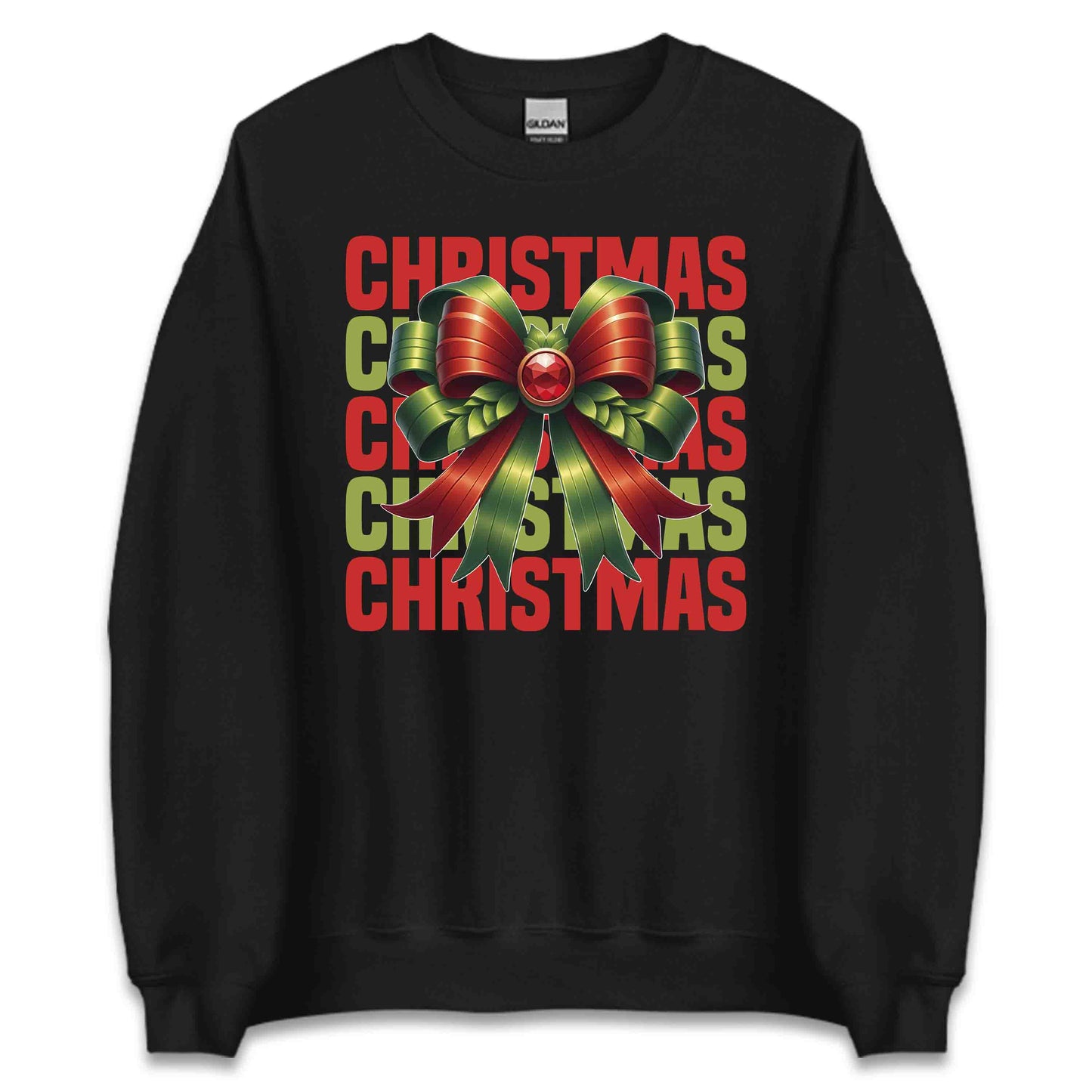 Traditional Christmas Bow Festive Coquette Xmas | PRODUCT CODE: TRDNLCHRBWON