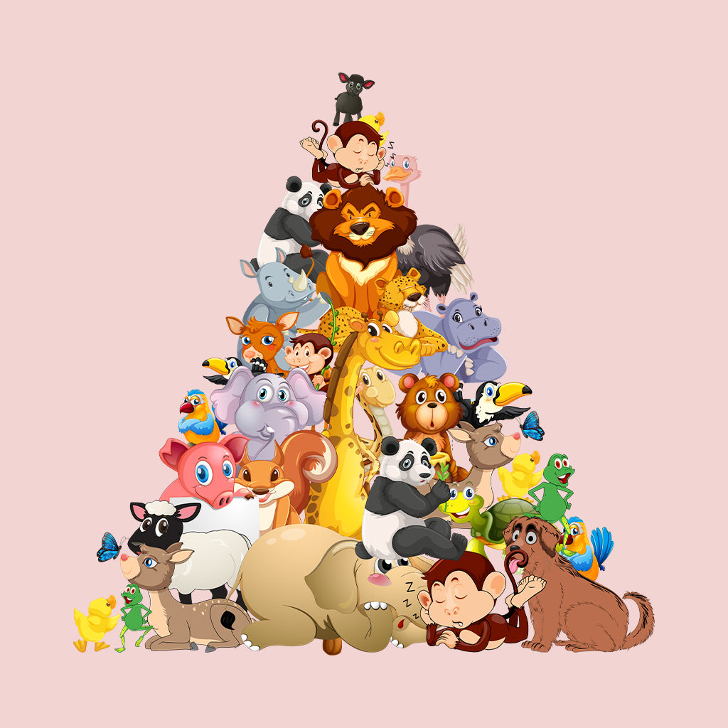 Zoo Animal Cute Safari Jungle Wildlife Theme | PRODUCT CODE: TREZOANM