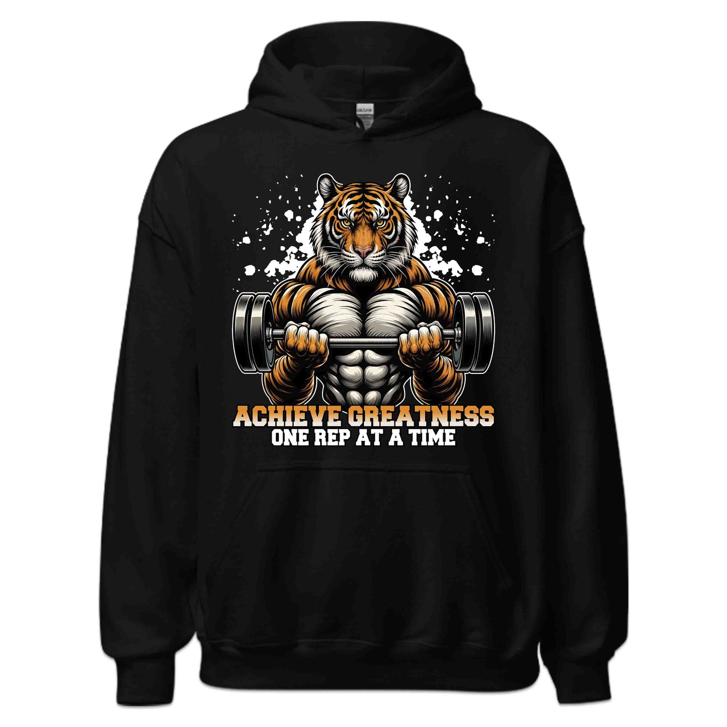 Tiger Bodybuilding Gym Achieve Greatness One Rep At A Time | PRODUCT CODE: TRGEBFYLNACH
