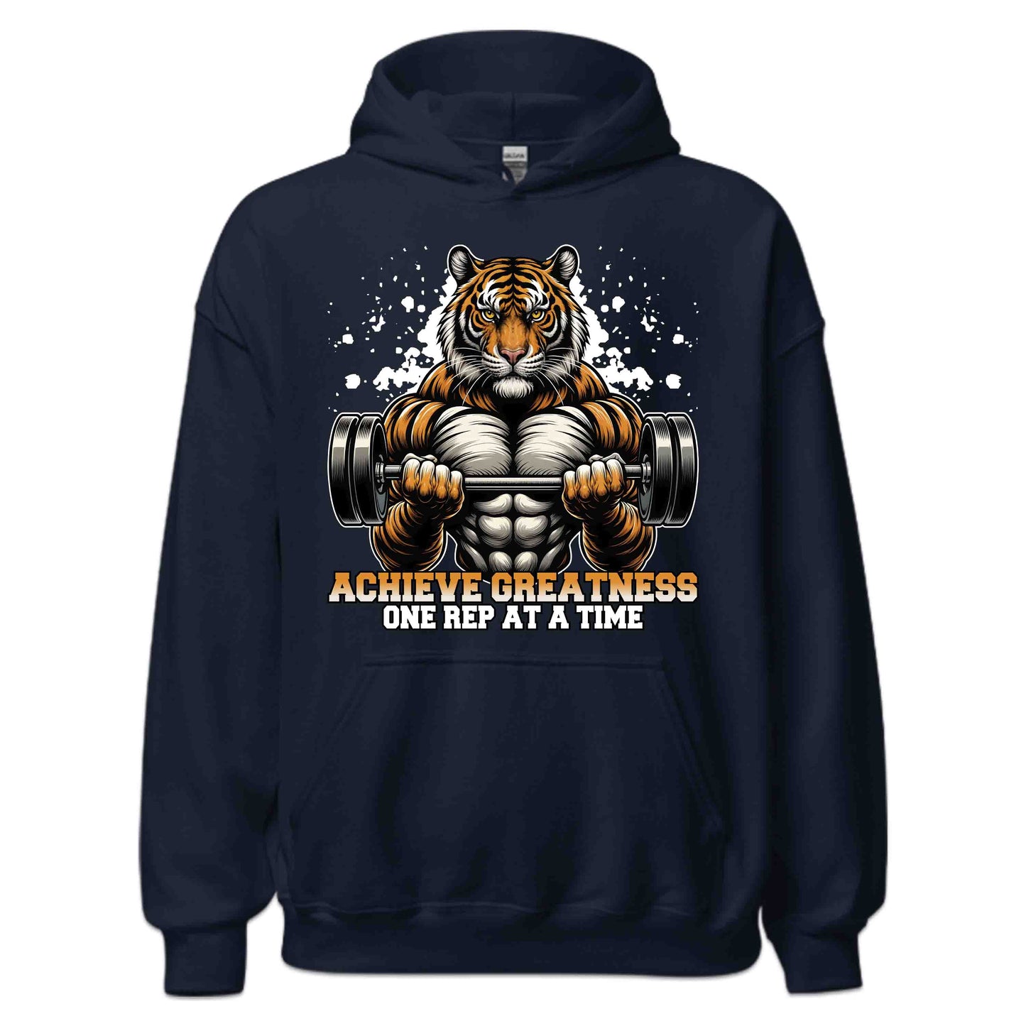 Tiger Bodybuilding Gym Achieve Greatness One Rep At A Time | PRODUCT CODE: TRGEBFYLNACH