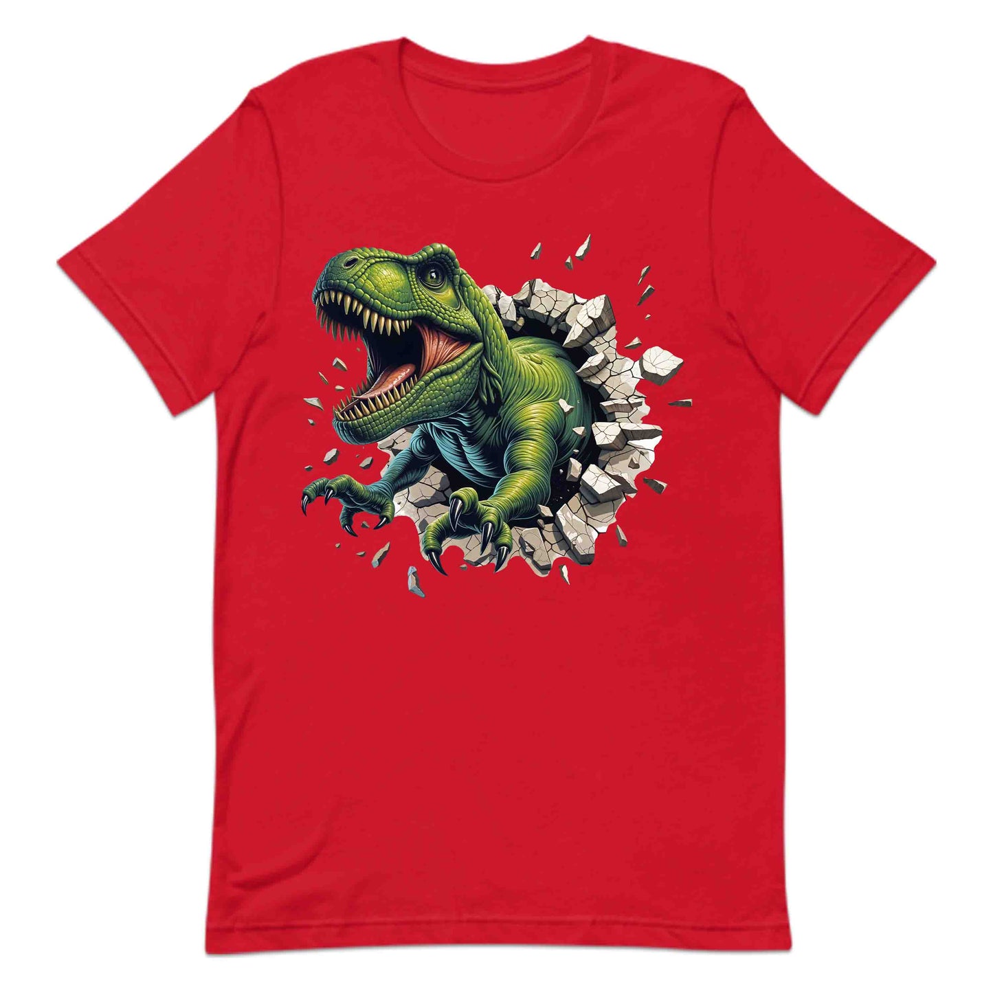 T-Rex Breaking Through Wall Epic Roaring Dinosaur | PRODUCT CODE: TRXBRKWLNGDO