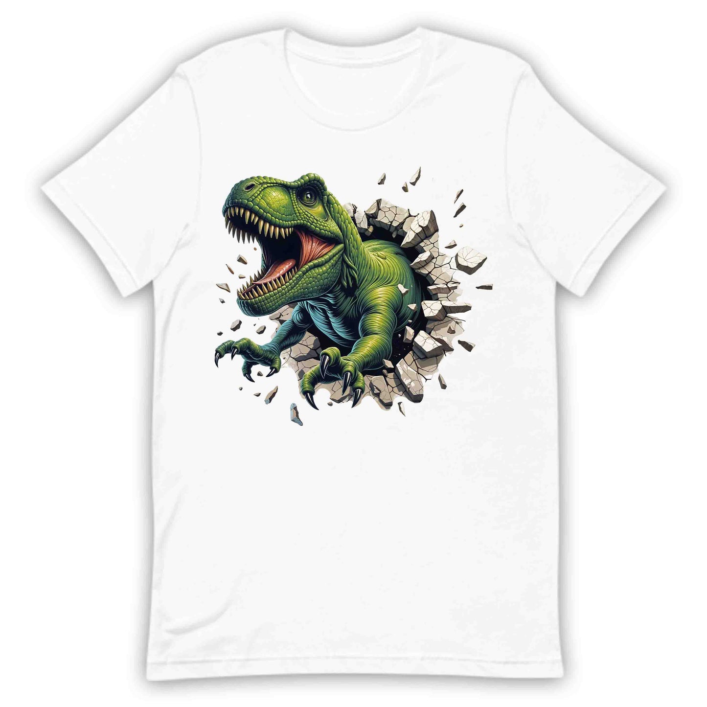 T-Rex Breaking Through Wall Epic Roaring Dinosaur | PRODUCT CODE: TRXBRKWLNGDO