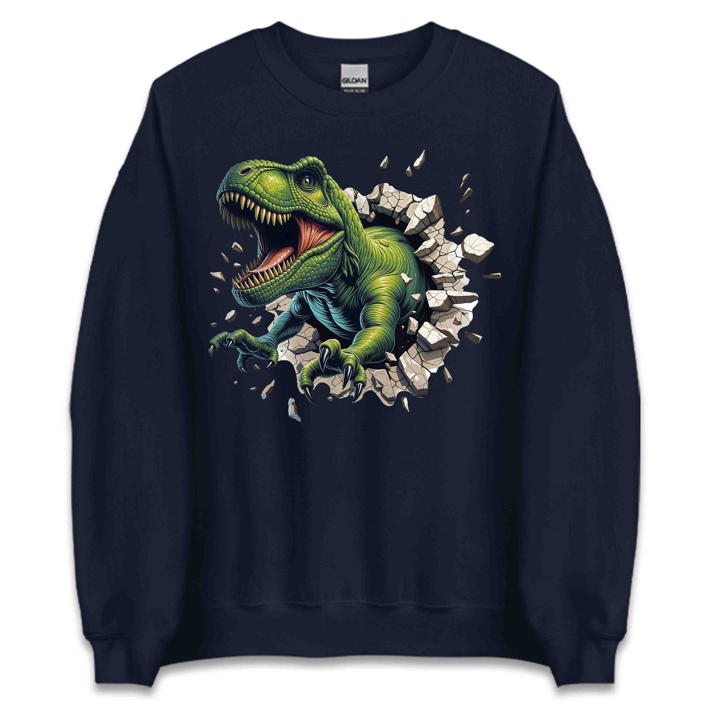 T-Rex Breaking Through Wall Epic Roaring Dinosaur | PRODUCT CODE: TRXBRKWLNGDO