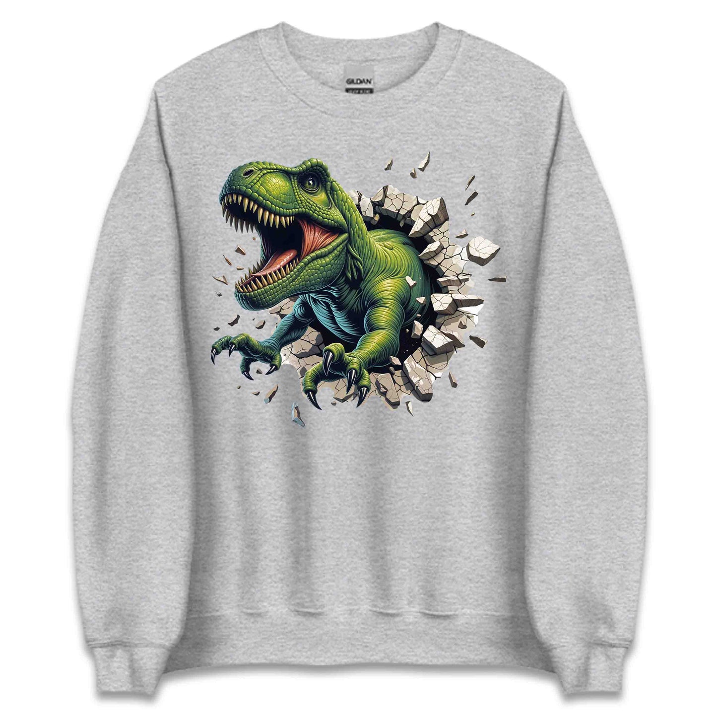 T-Rex Breaking Through Wall Epic Roaring Dinosaur | PRODUCT CODE: TRXBRKWLNGDO