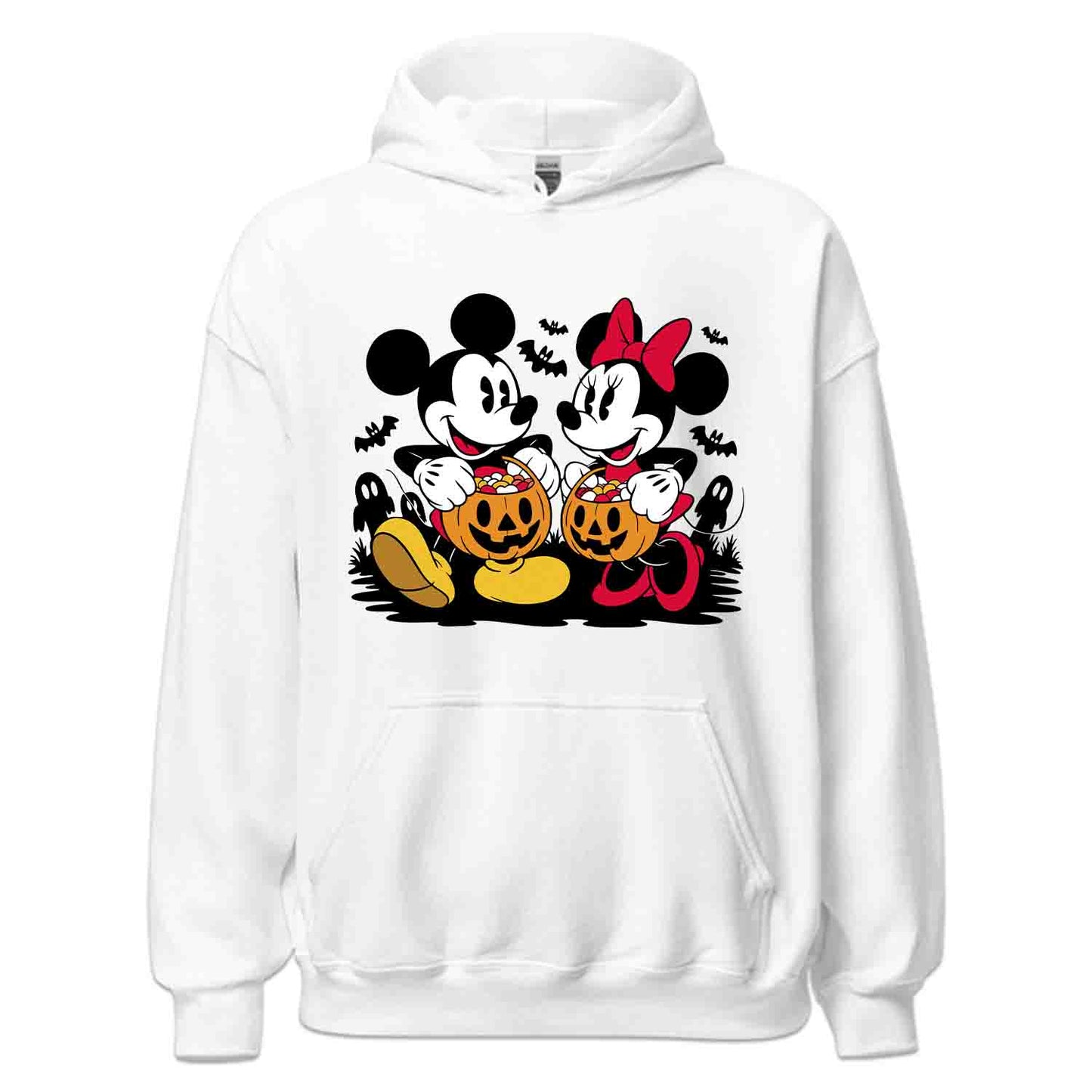 Trick-or-Treat Candy Bucket T-Shirt, Mickey & Minnie Sweatshirt, Disney Halloween Hoodie | PRODUCT CODE: TWERNVSJGD