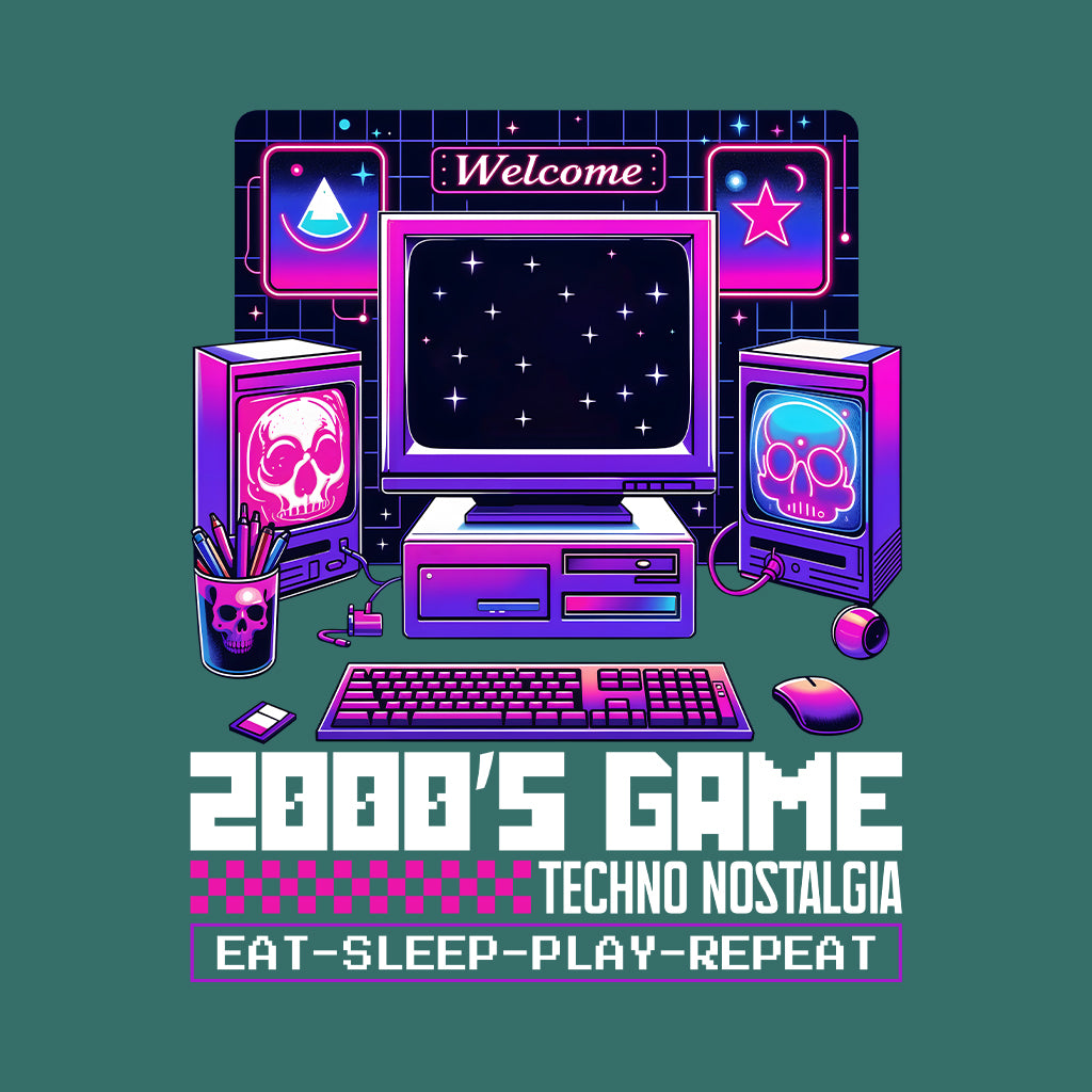 2000s Style Retro Gamer Vintage PC Gaming Enthusiasts | PRODUCT CODE: TWSYLREOGMRE