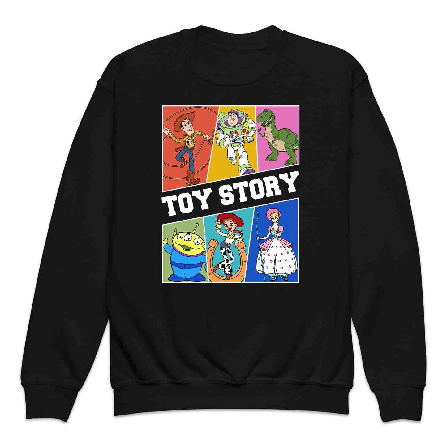 Vintage Toy Story Kids T-Shirt | Retro Disney Pixar Movie Kids Jumper | 90s Cartoon Classic Animation Hoodie | PRODUCT CODE: TYSBVGRPXRD
