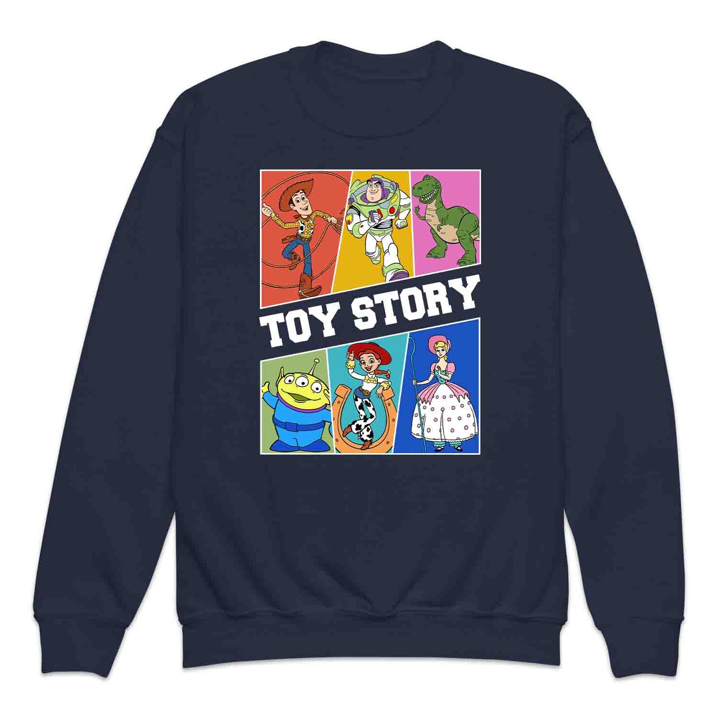 Vintage Toy Story Kids T-Shirt | Retro Disney Pixar Movie Kids Jumper | 90s Cartoon Classic Animation Hoodie | PRODUCT CODE: TYSBVGRPXRD