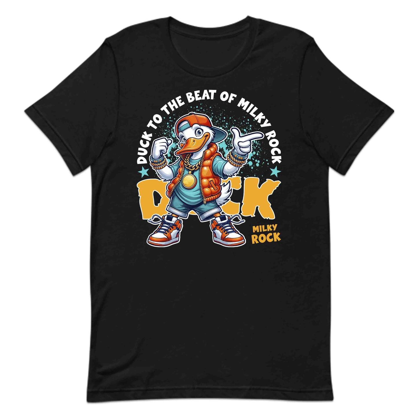 Urban Style Duck Rap-Inspired Cartoon Duck Trendy Hip-Hop Culture | PRODUCT CODE: UBNRYTLDKCPA