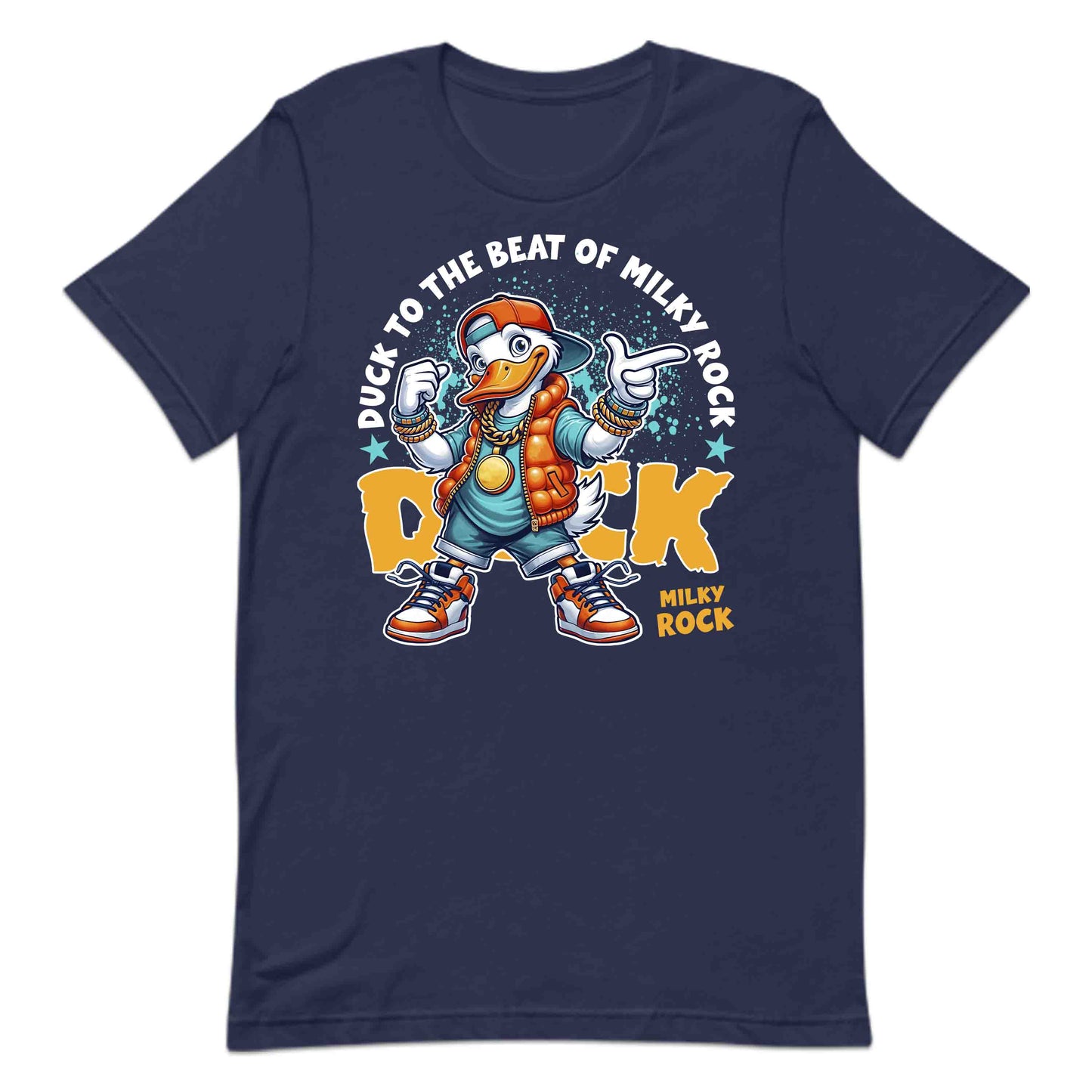 Urban Style Duck Rap-Inspired Cartoon Duck Trendy Hip-Hop Culture | PRODUCT CODE: UBNRYTLDKCPA