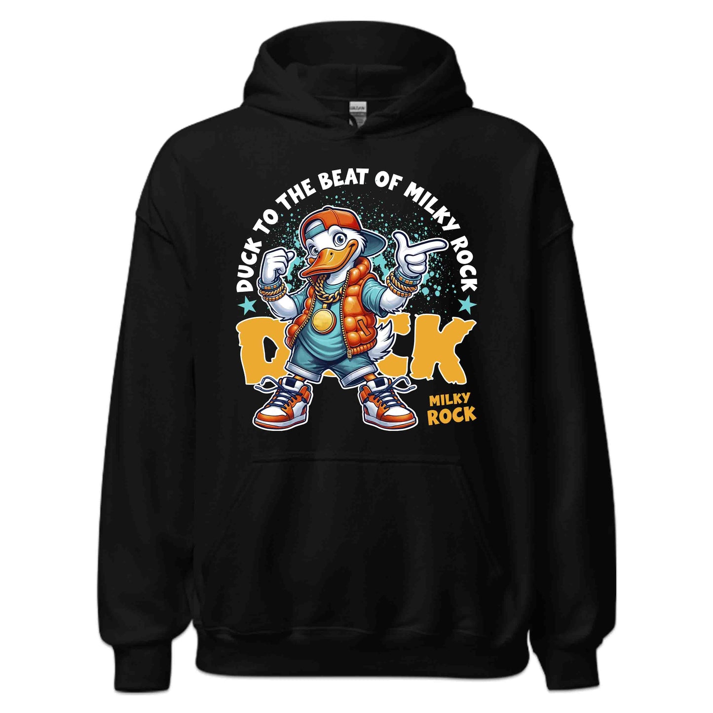 Urban Style Duck Rap-Inspired Cartoon Duck Trendy Hip-Hop Culture | PRODUCT CODE: UBNRYTLDKCPA