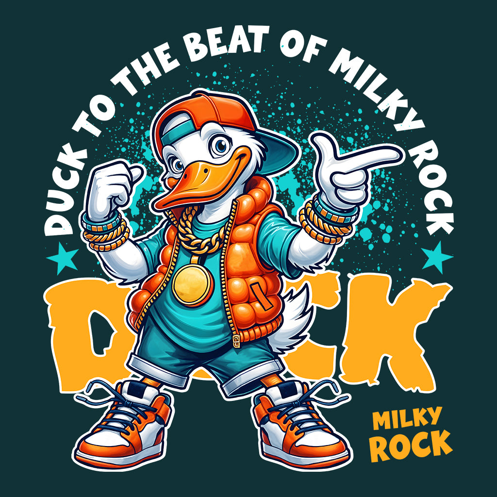Urban Style Duck Rap-Inspired Cartoon Duck Trendy Hip-Hop Culture | PRODUCT CODE: UBNRYTLDKCPA