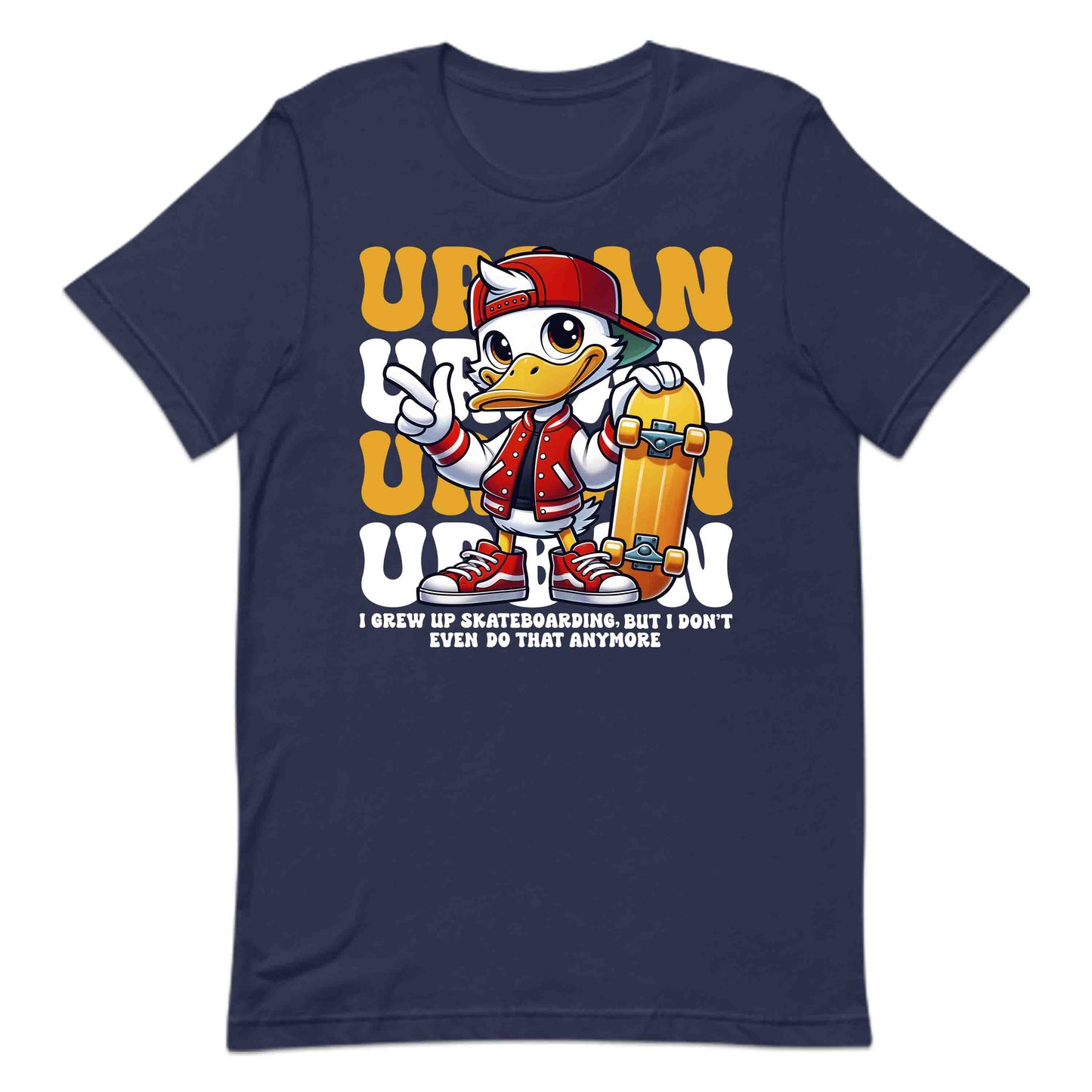Urban Skater Duck Enthusiasts Cartoon Duck Streetwear | PRODUCT CODE: UBRSKTRENDK