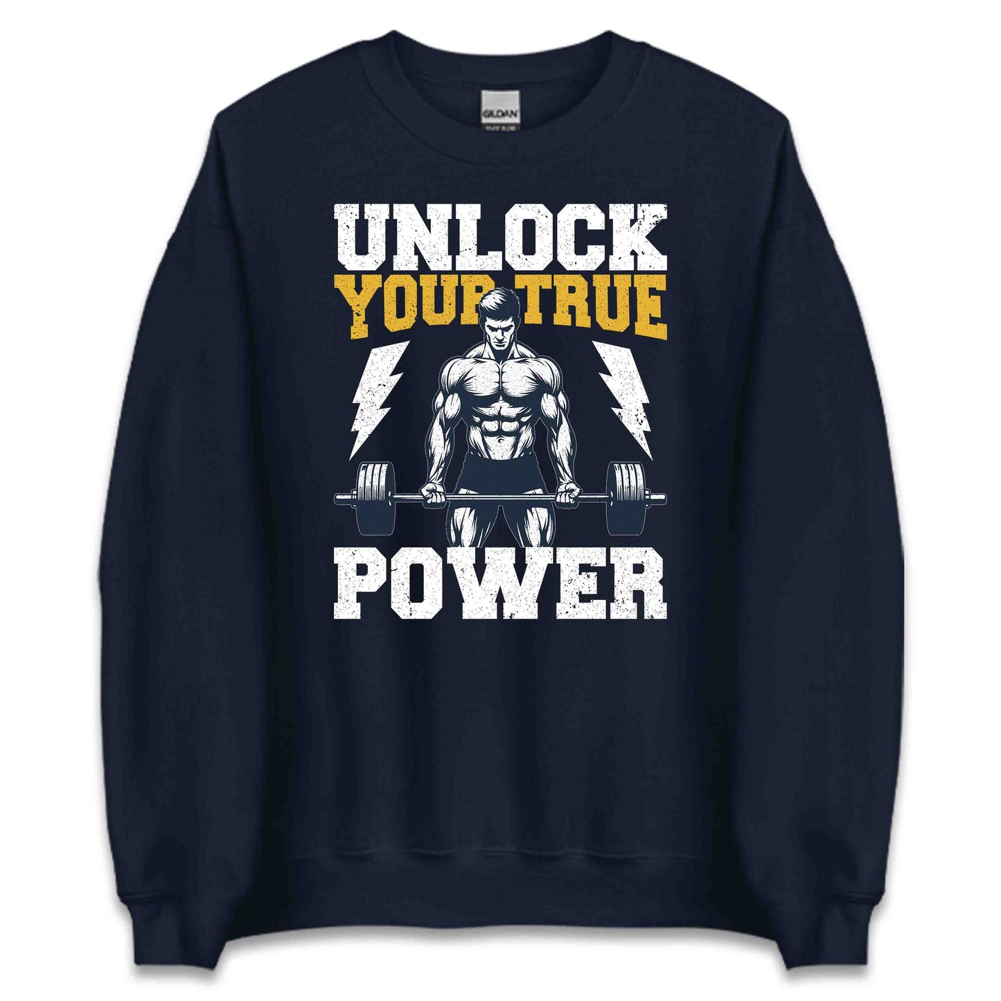 Unlock Your True Power Gym Bodybuilding Champs | PRODUCT CODE: ULKNOUTRPWMB