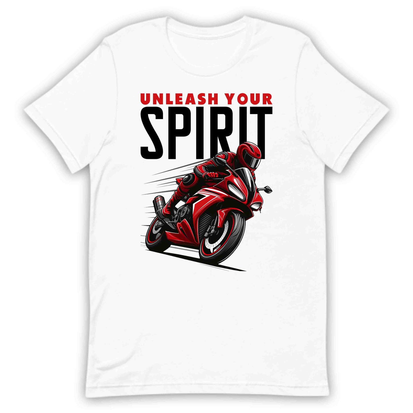 Unleash Your Spirit Motorcycle Biking Enthusiasts | PRODUCT CODE: UNLYRSMOTYLBK
