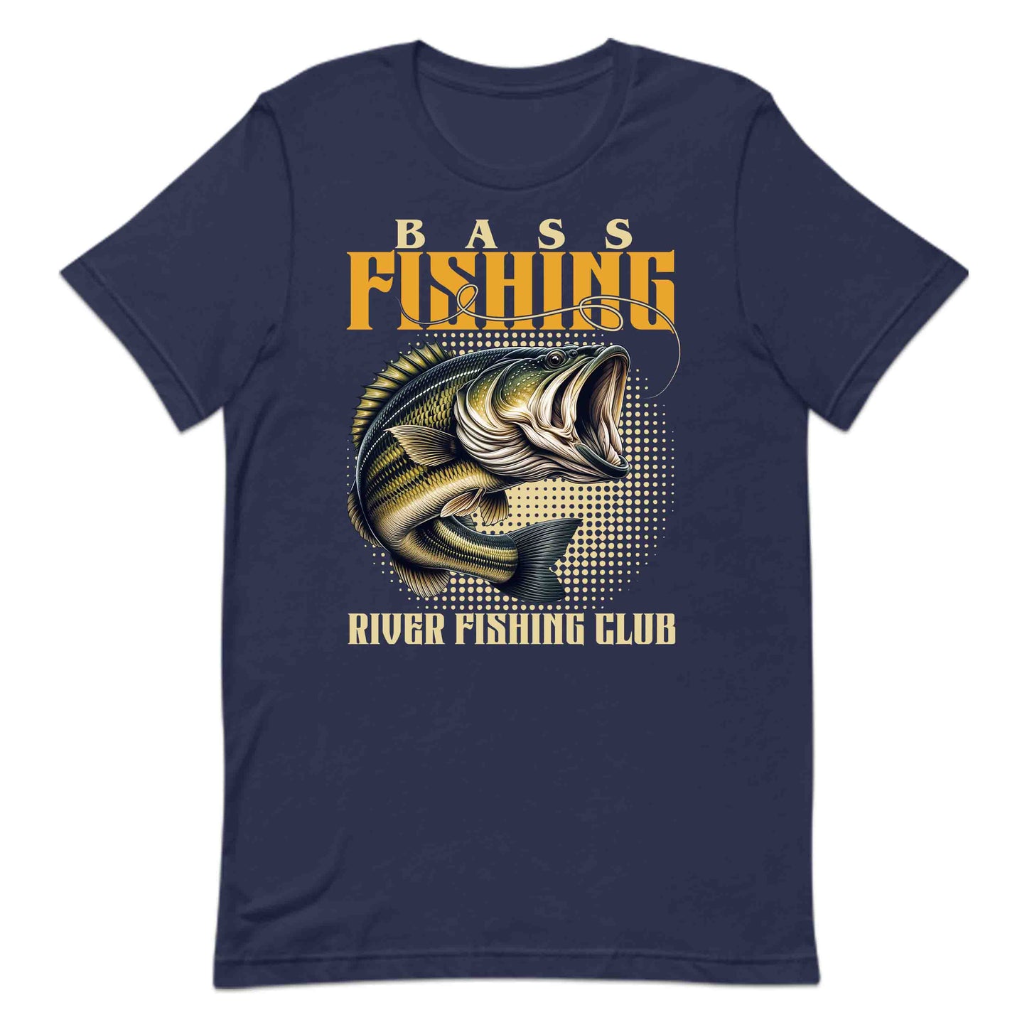Vintage Bass River Fishing Club Passionate Fishermen | PRODUCT CODE: VGTNABSHRVCL