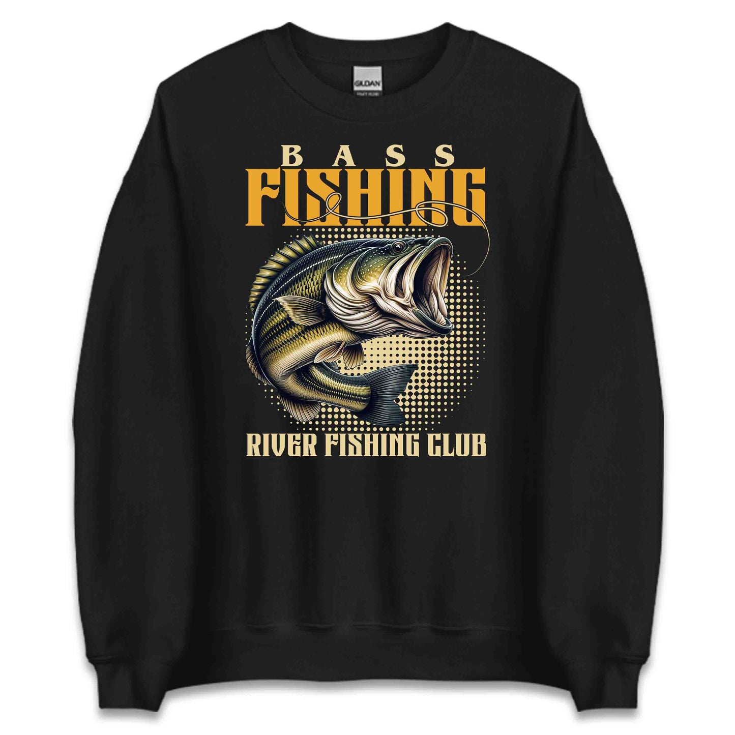 Vintage Bass River Fishing Club Passionate Fishermen | PRODUCT CODE: VGTNABSHRVCL