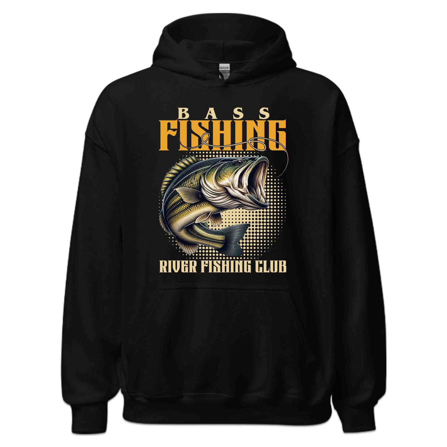 Vintage Bass River Fishing Club Passionate Fishermen | PRODUCT CODE: VGTNABSHRVCL
