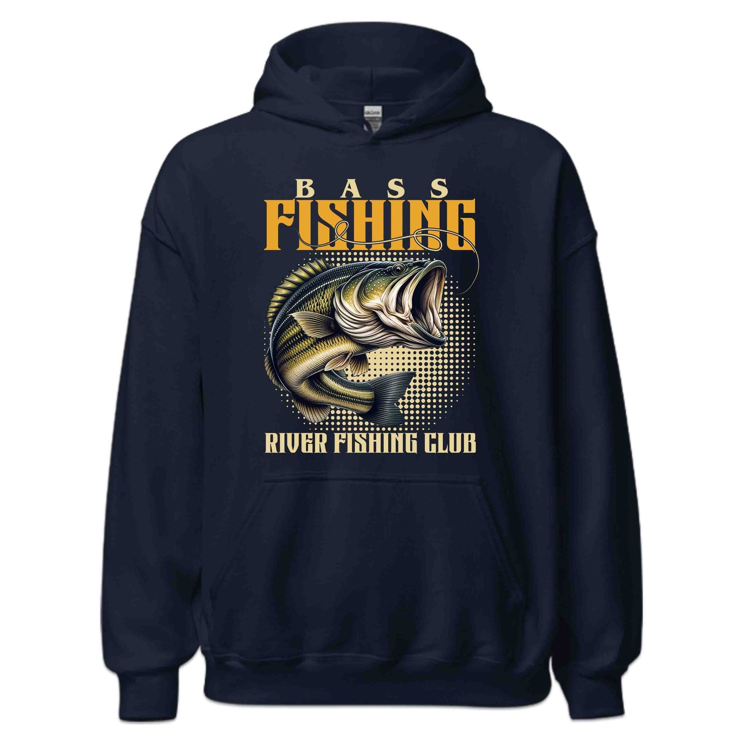 Vintage Bass River Fishing Club Passionate Fishermen | PRODUCT CODE: VGTNABSHRVCL