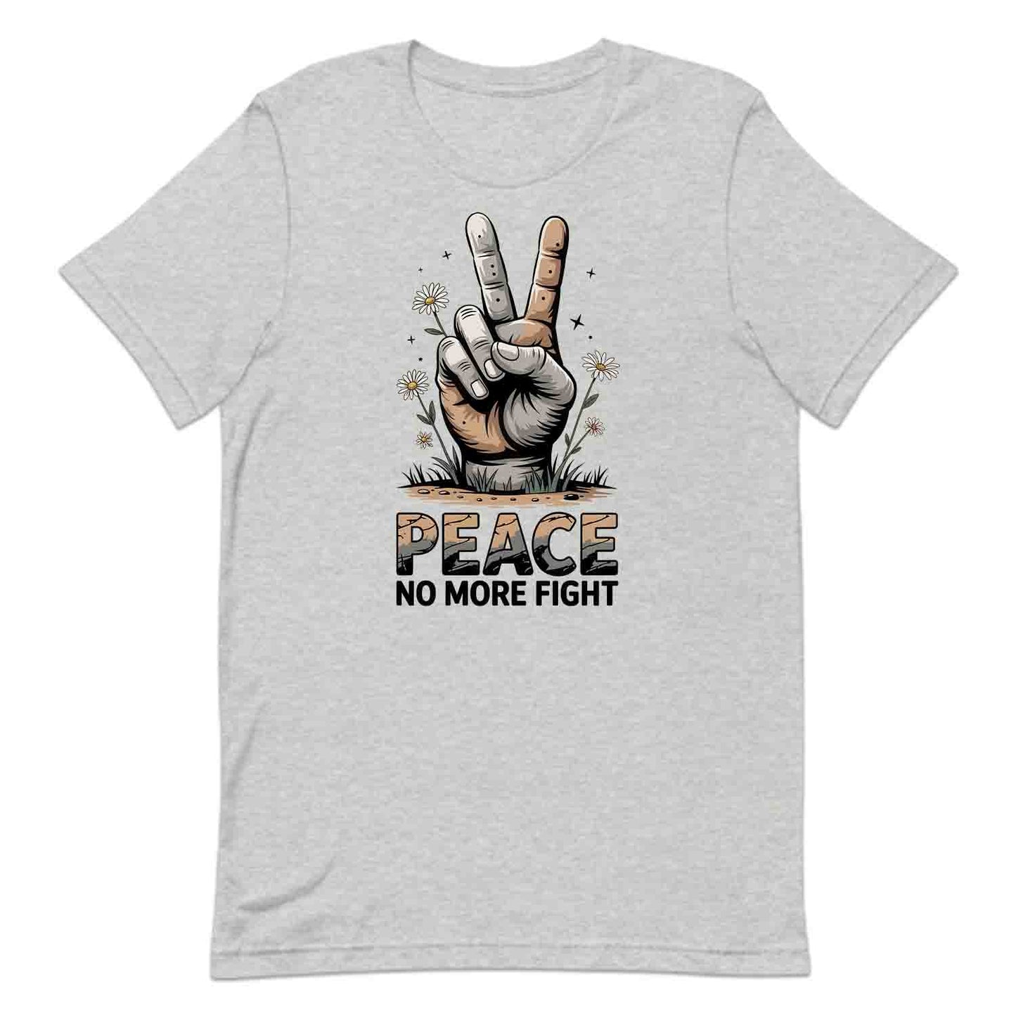 Vintage Peace T-Shirt, Floral Hand Sign Sweatshirt, Hippie Anti-War Hoodie | PRODUCT CODE: VGTRMANSD