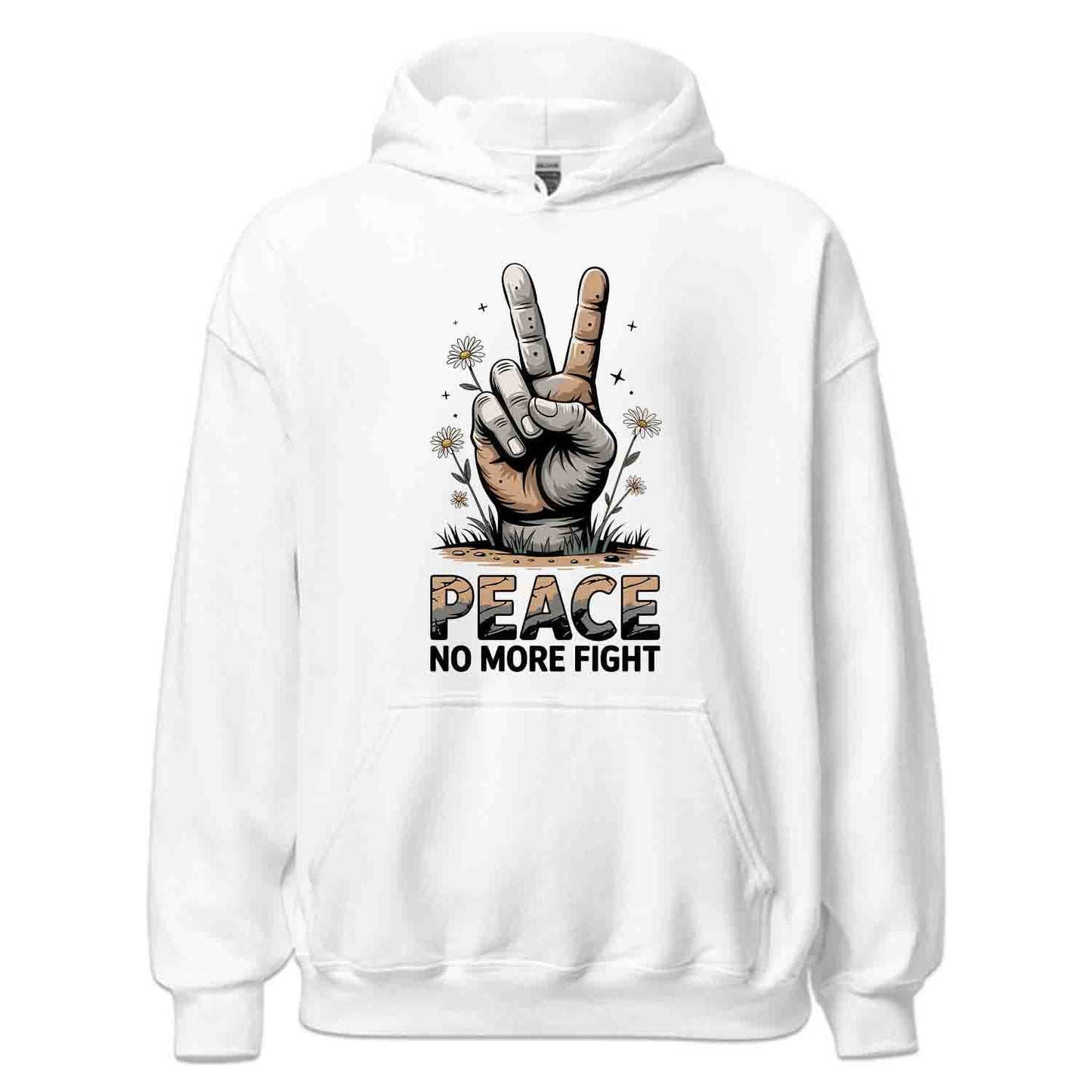Vintage Peace T-Shirt, Floral Hand Sign Sweatshirt, Hippie Anti-War Hoodie | PRODUCT CODE: VGTRMANSD