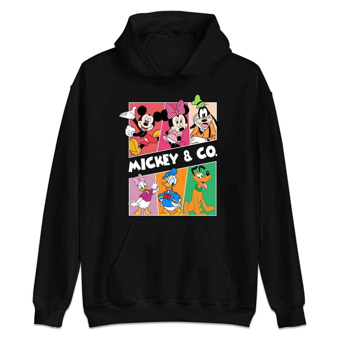 Vintage Mickey & Friends T-Shirt | Retro Disney Jumper | Classic Minnie, Donald, Goofy & Pluto Hoodie | PRODUCT CODE: VHQWTISBAKC