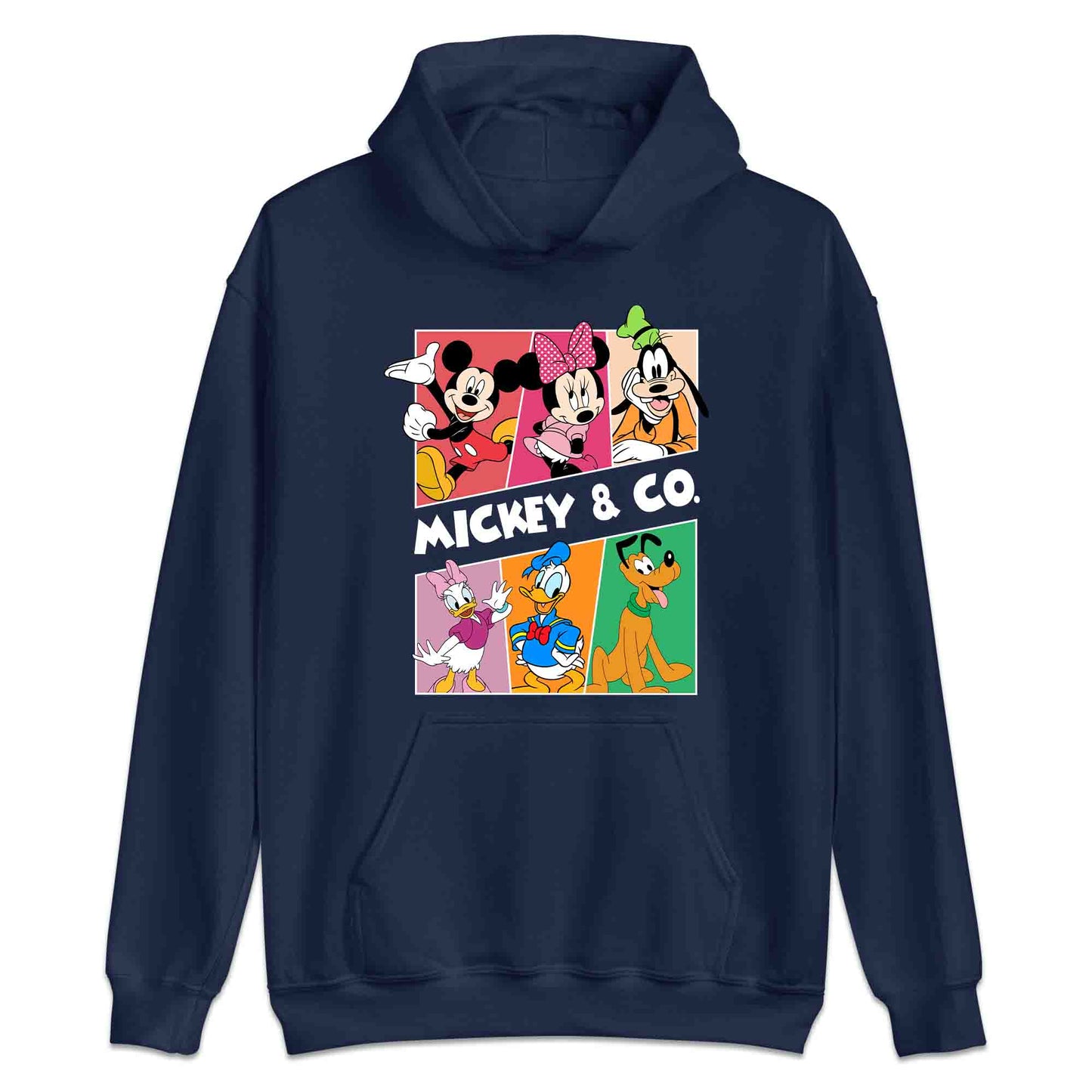 Vintage Mickey & Friends T-Shirt | Retro Disney Jumper | Classic Minnie, Donald, Goofy & Pluto Hoodie | PRODUCT CODE: VHQWTISBAKC