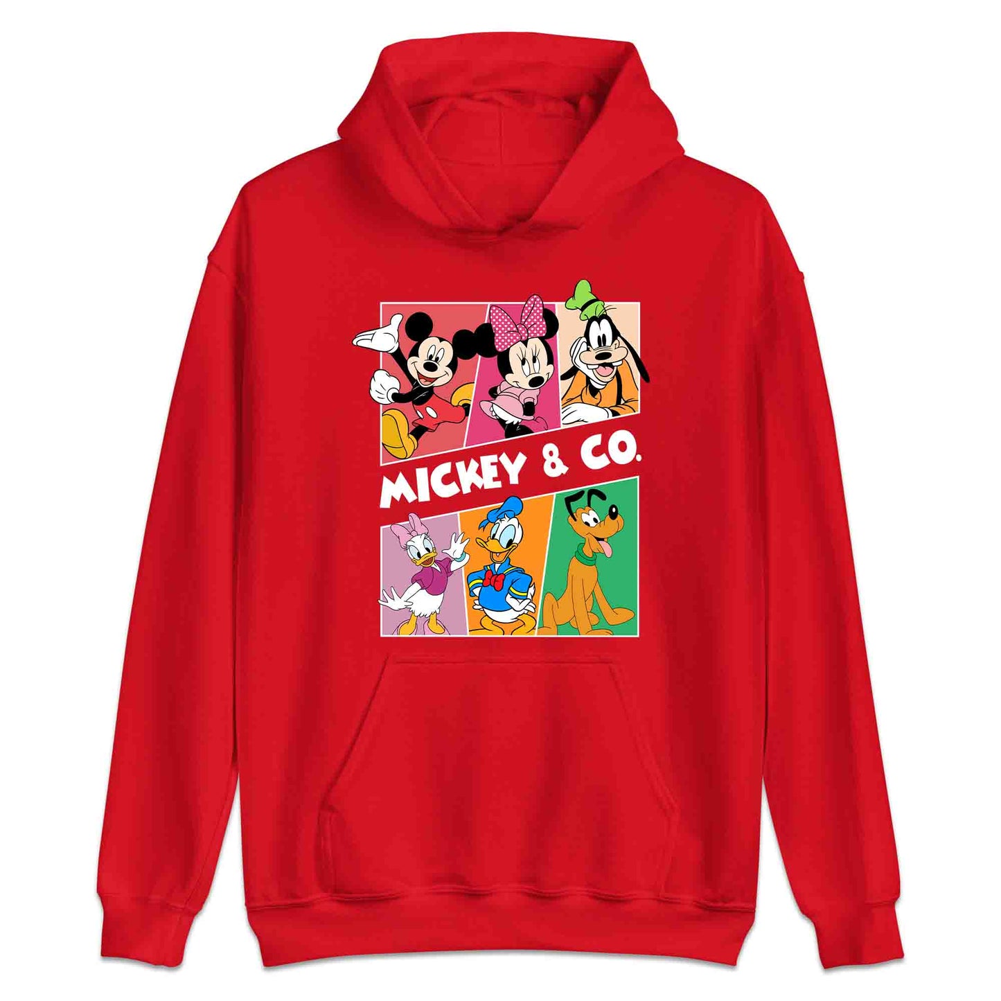 Vintage Mickey & Friends T-Shirt | Retro Disney Jumper | Classic Minnie, Donald, Goofy & Pluto Hoodie | PRODUCT CODE: VHQWTISBAKC