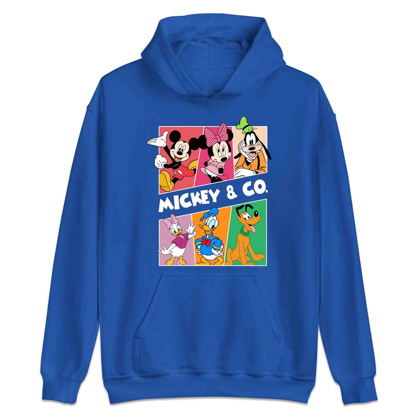 Vintage Mickey & Friends T-Shirt | Retro Disney Jumper | Classic Minnie, Donald, Goofy & Pluto Hoodie | PRODUCT CODE: VHQWTISBAKC