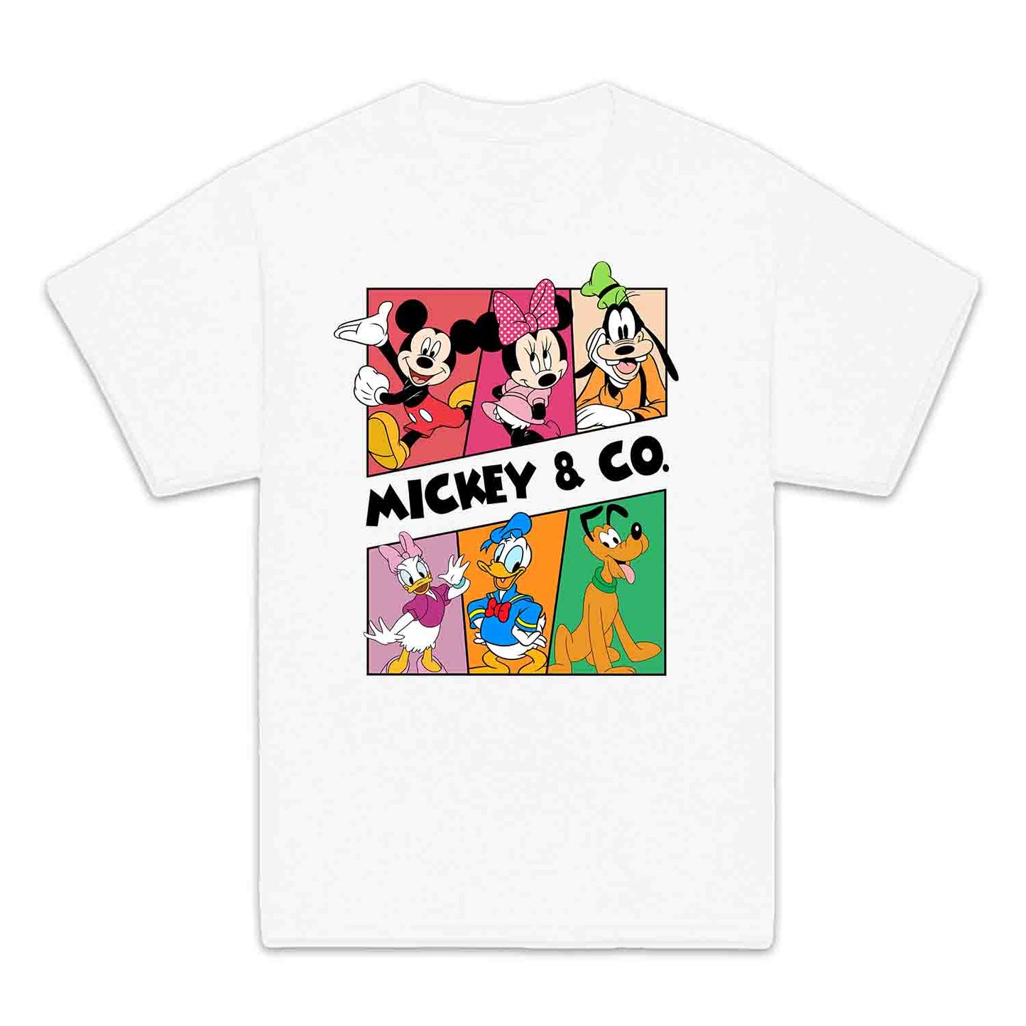 Vintage Mickey & Friends Kids T-Shirt | Retro Disney Kids Jumper | Classic Minnie, Donald, Goofy & Pluto Hoodie | PRODUCT CODE: VHQWTISBAKC