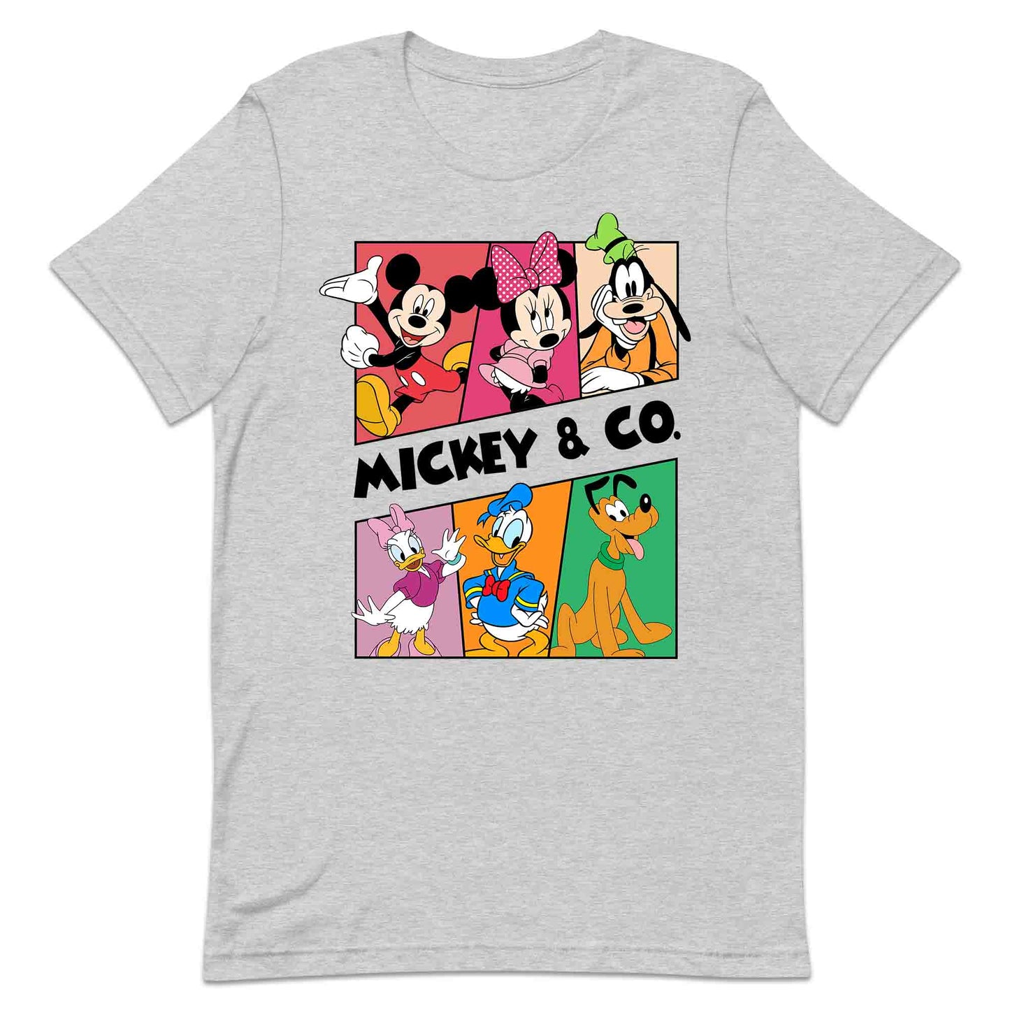 Vintage Mickey & Friends T-Shirt | Retro Disney Jumper | Classic Minnie, Donald, Goofy & Pluto Hoodie | PRODUCT CODE: VHQWTISBAKC