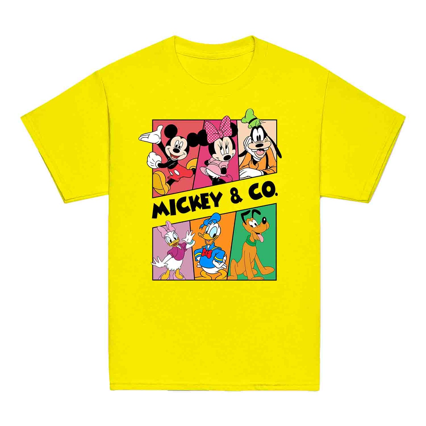 Vintage Mickey & Friends Kids T-Shirt | Retro Disney Kids Jumper | Classic Minnie, Donald, Goofy & Pluto Hoodie | PRODUCT CODE: VHQWTISBAKC
