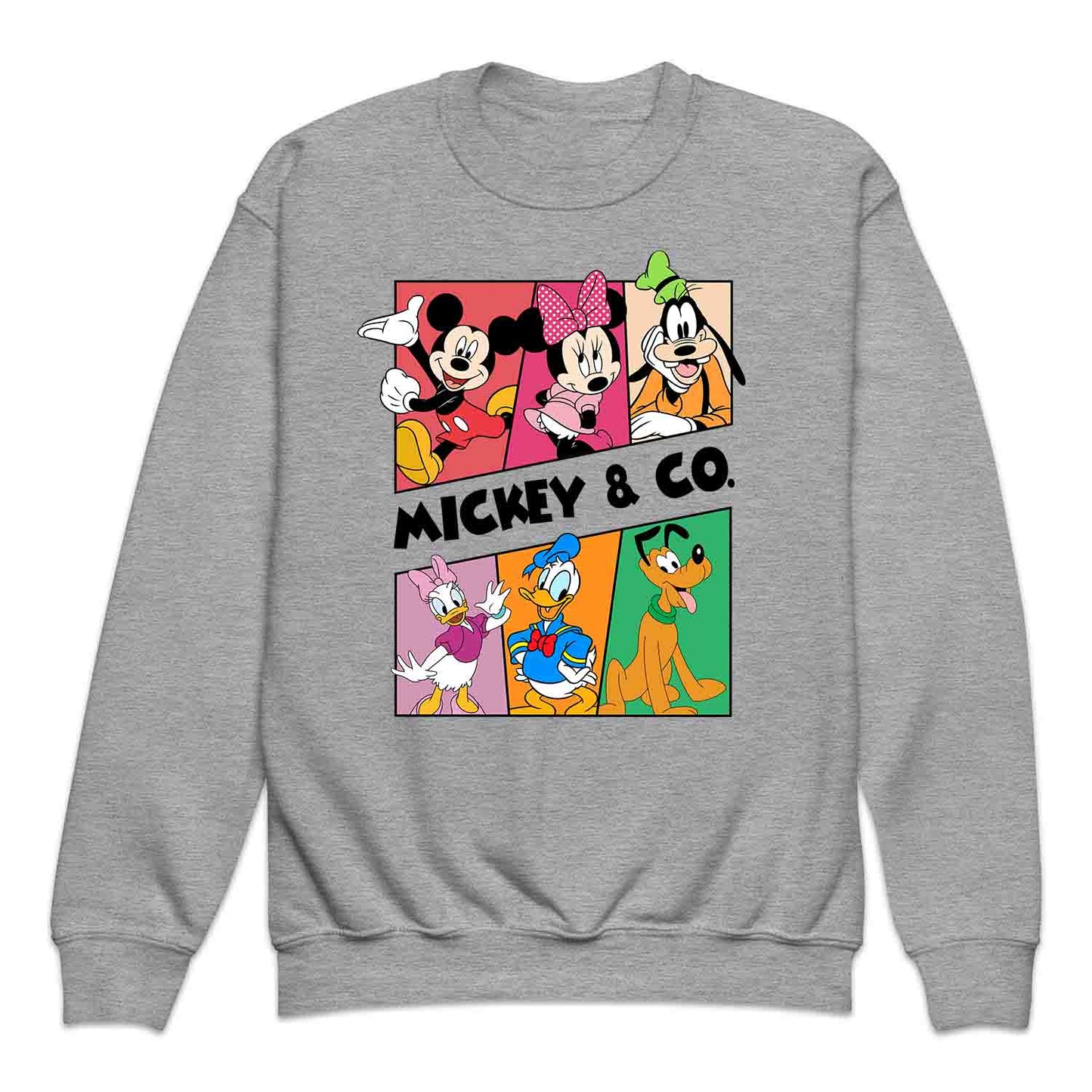 Vintage Mickey & Friends Kids T-Shirt | Retro Disney Kids Jumper | Classic Minnie, Donald, Goofy & Pluto Hoodie | PRODUCT CODE: VHQWTISBAKC
