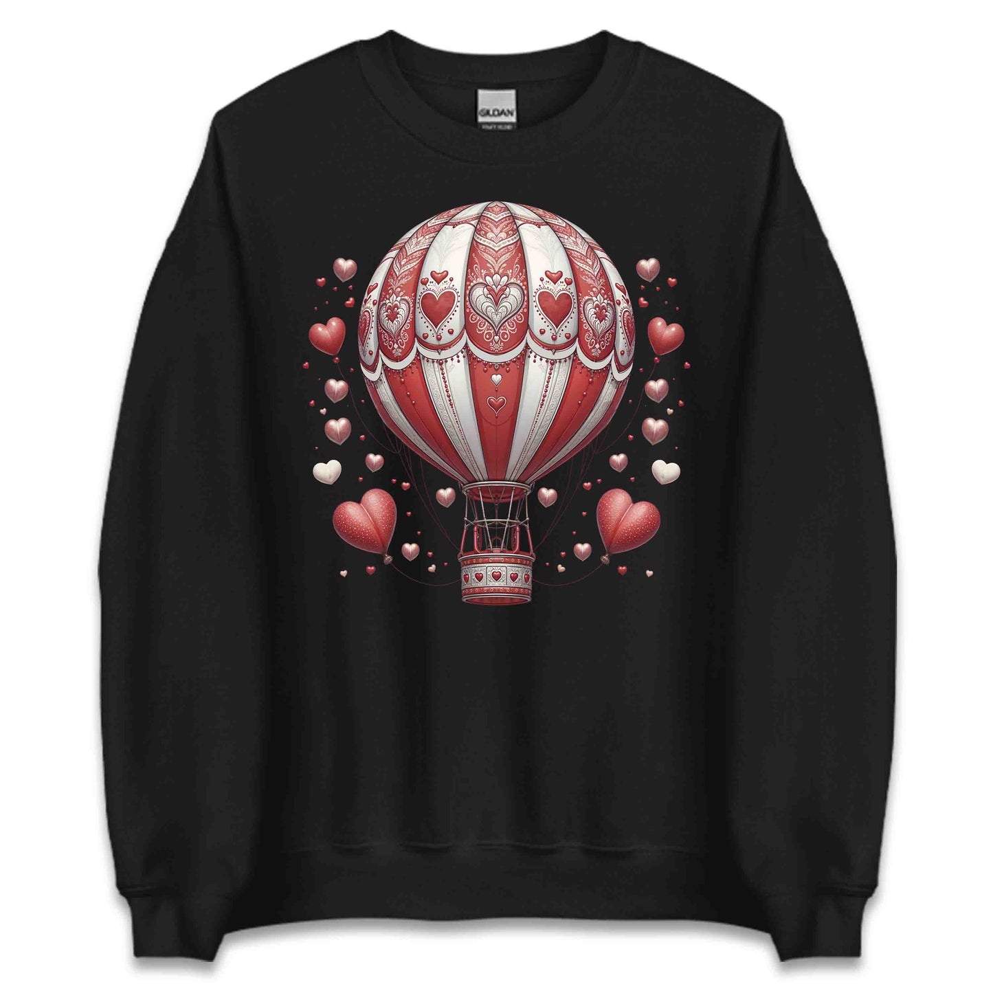 Valentine’s Day Hot Air Balloon Romantic Hearts | PRODUCT CODE: VLNTDYHTORBKL