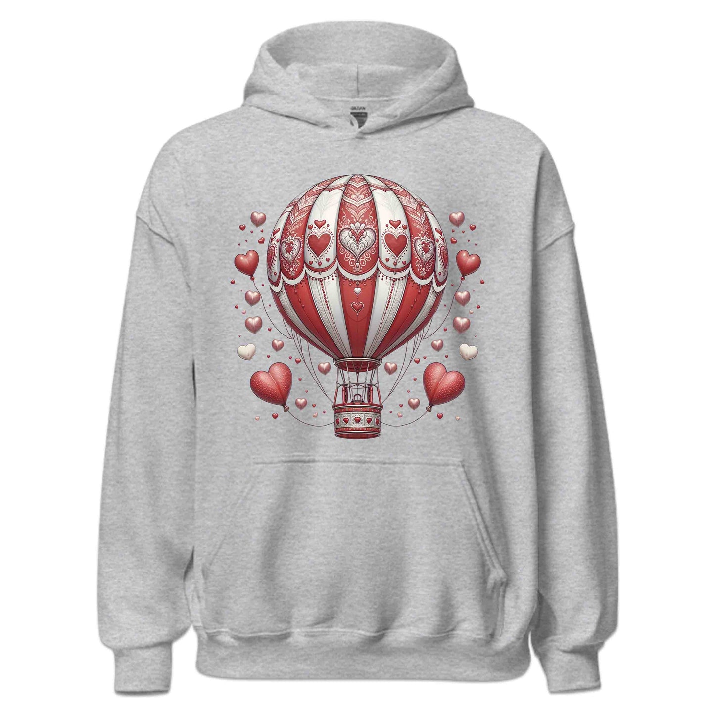 Valentine’s Day Hot Air Balloon Romantic Hearts | PRODUCT CODE: VLNTDYHTORBKL