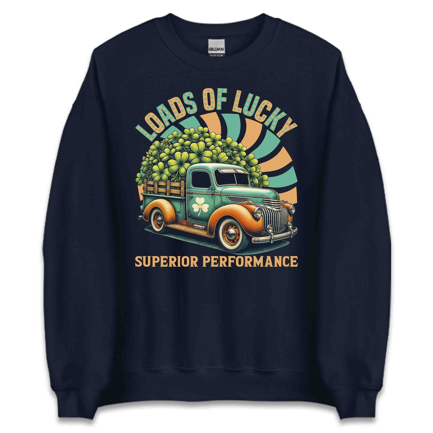 Vintage Clover Truck Retro Irish Charm Green Shamrock | PRODUCT CODE: VNGHERCLOVTU
