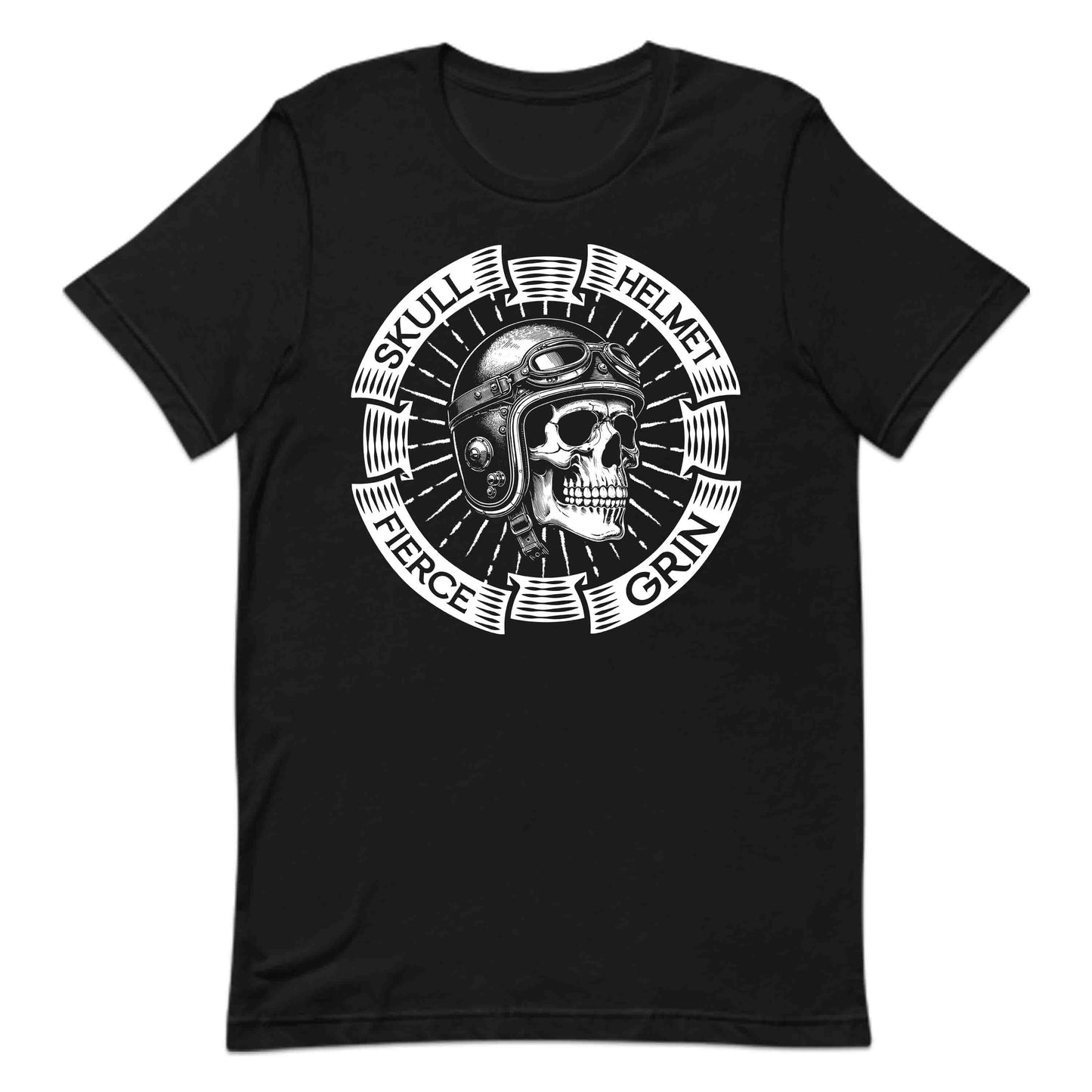 Vintage Biker Skull Helmet Retro Skeleton Motorcycle Enthusiasts | PRODUCT CODE: VNGTSJLUHMTER