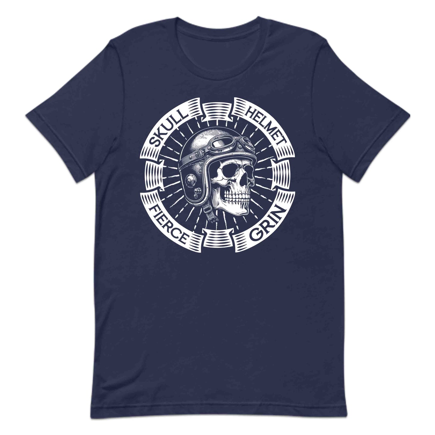 Vintage Biker Skull Helmet Retro Skeleton Motorcycle Enthusiasts | PRODUCT CODE: VNGTSJLUHMTER