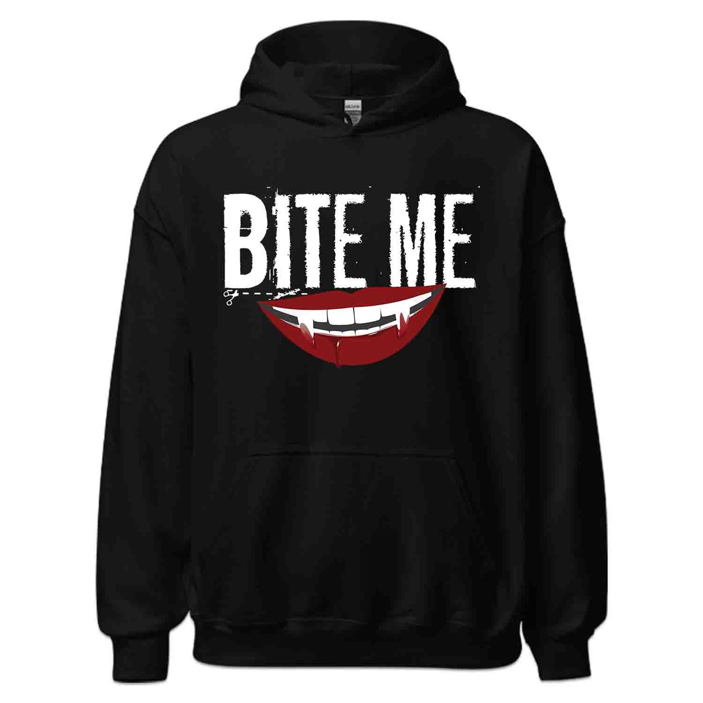 Vampire Bite Me T-Shirt, Fang Lips Sweatshirt, Sassy Gothic Hoodie | PRODUCT CODE: VNMASDOBE