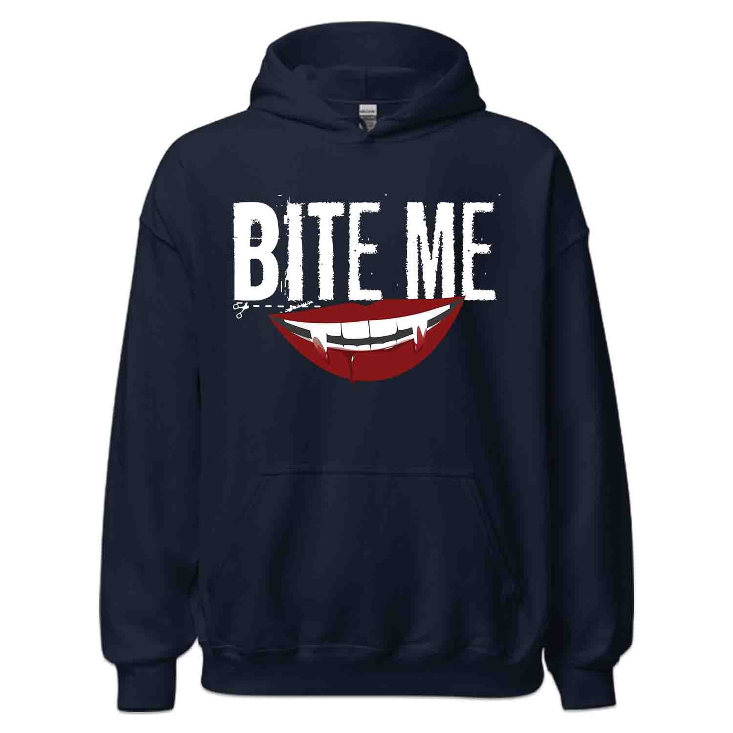 Vampire Bite Me T-Shirt, Fang Lips Sweatshirt, Sassy Gothic Hoodie | PRODUCT CODE: VNMASDOBE
