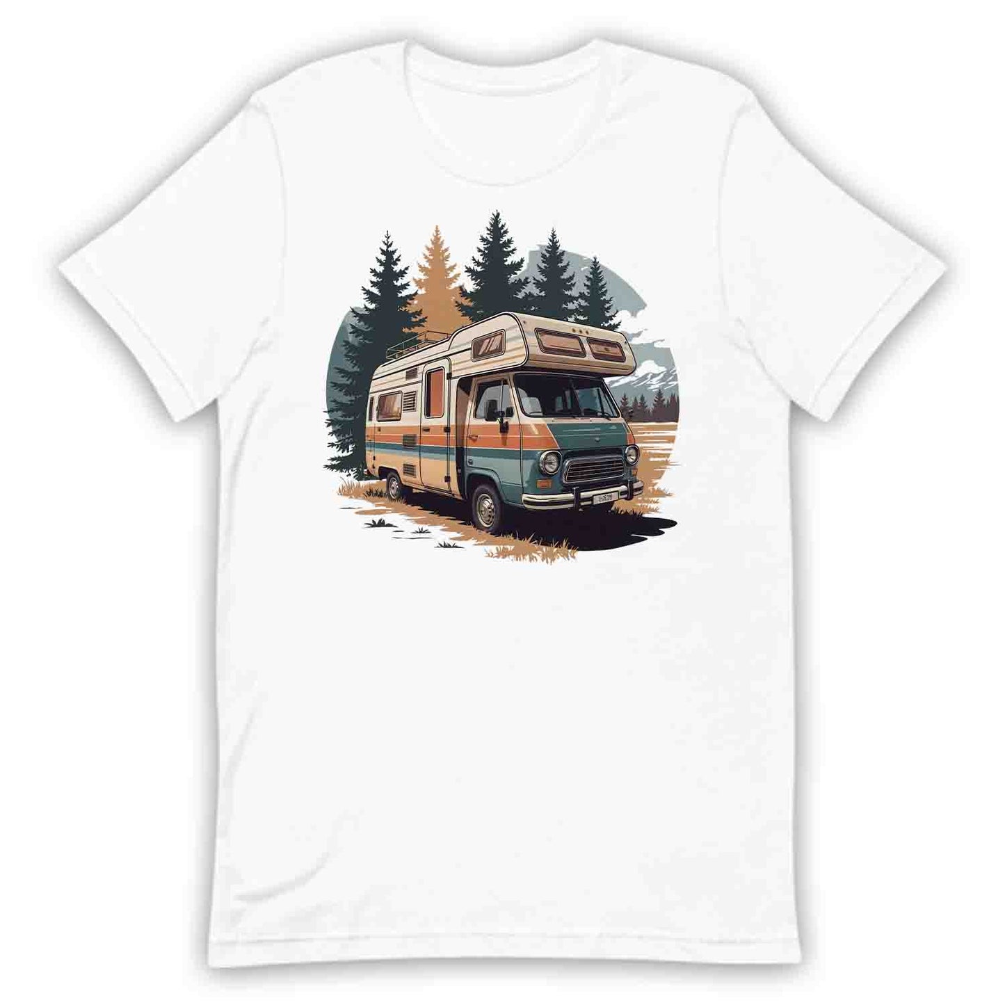 RV Camper Life T-Shirt, Road Trip Sweatshirt, Forest Travel Hoodie | PRODUCT CODE: VSFFHTYUHG