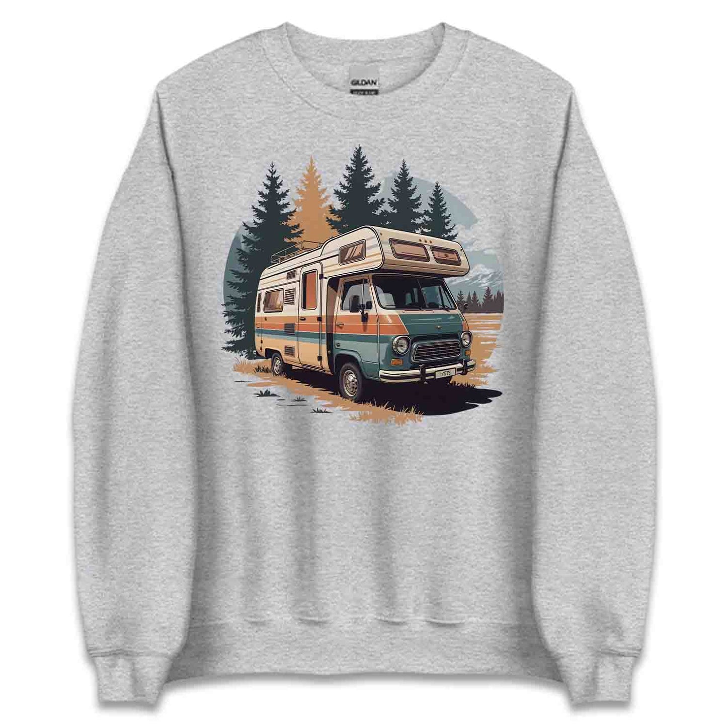 RV Camper Life T-Shirt, Road Trip Sweatshirt, Forest Travel Hoodie | PRODUCT CODE: VSFFHTYUHG