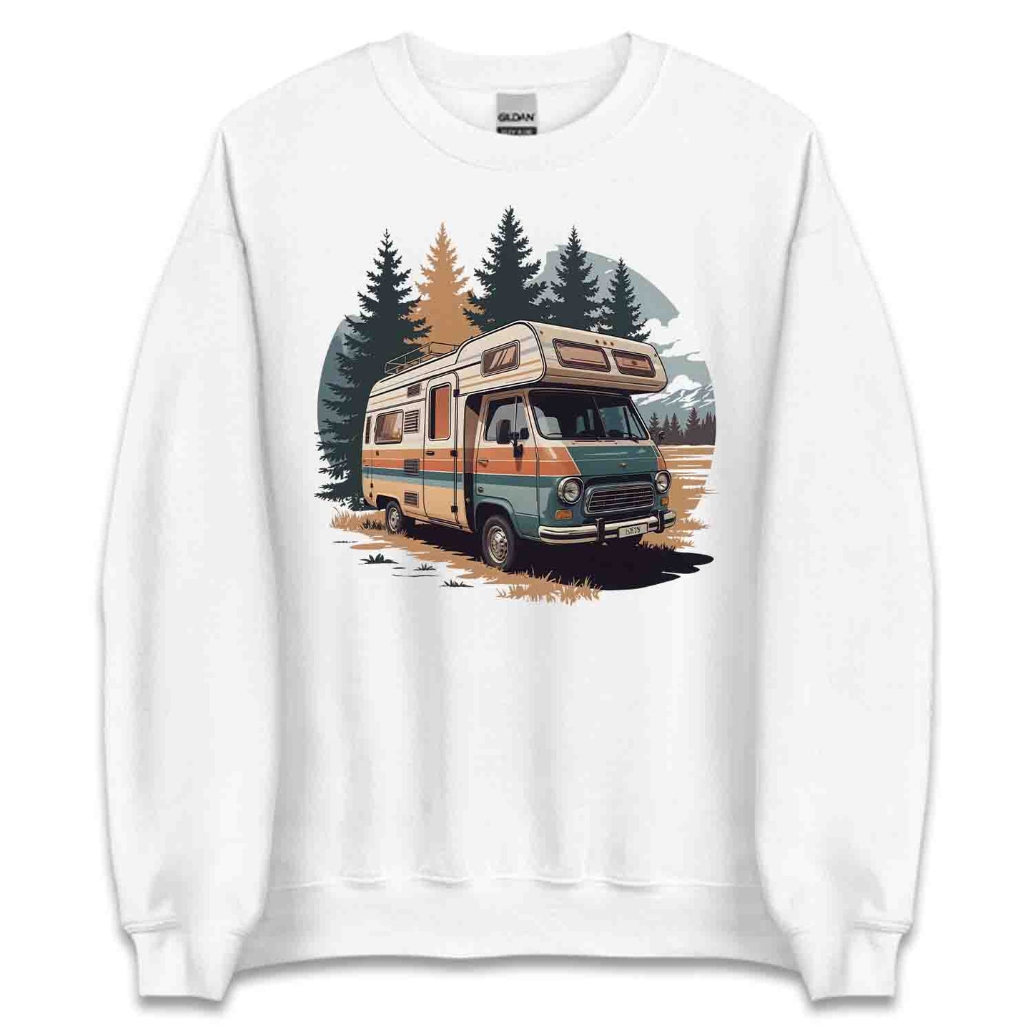 RV Camper Life T-Shirt, Road Trip Sweatshirt, Forest Travel Hoodie | PRODUCT CODE: VSFFHTYUHG