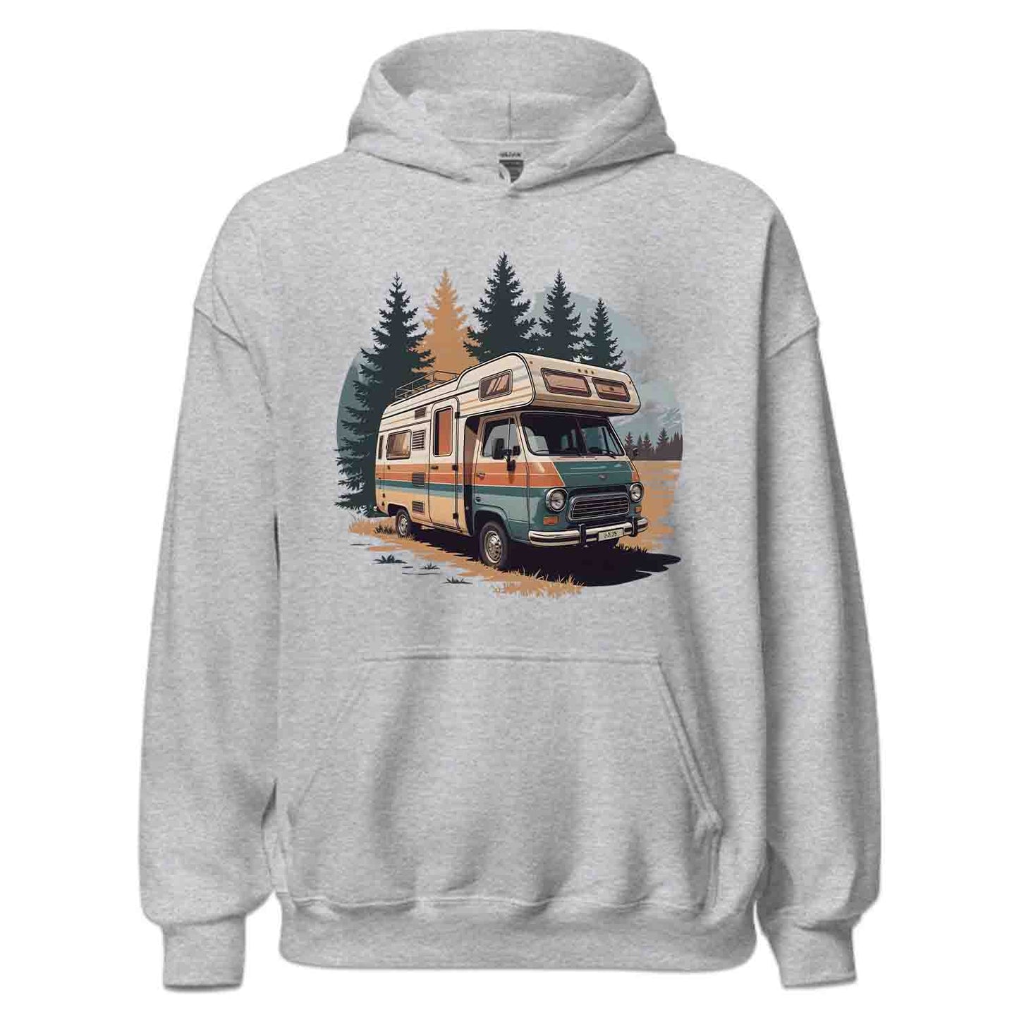 RV Camper Life T-Shirt, Road Trip Sweatshirt, Forest Travel Hoodie | PRODUCT CODE: VSFFHTYUHG