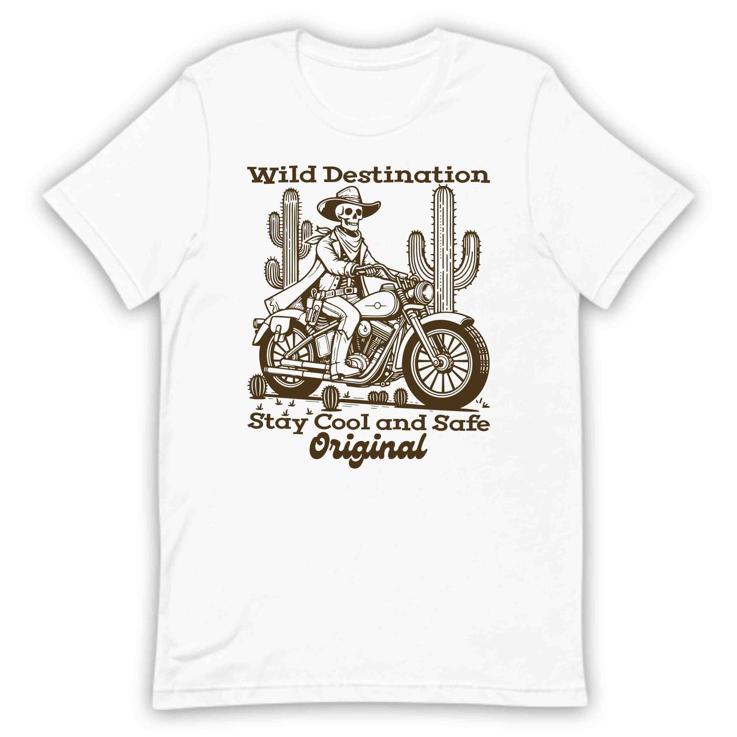 Vintage Skeleton Biker Retro Motorcycle Rider | PRODUCT CODE: VTHMNIEBKRMO