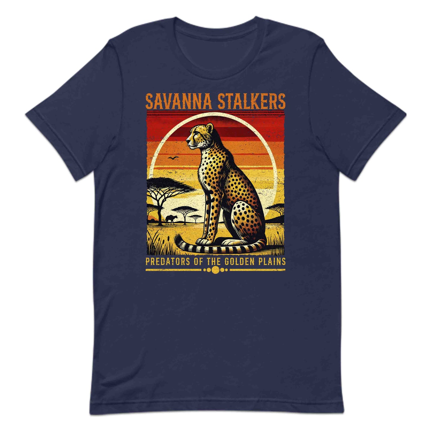 Vintage Cheetah Safari Savanna Stalkers Retro Predators of the Golden Plains | PRODUCT CODE: VTHSVNHESKLT